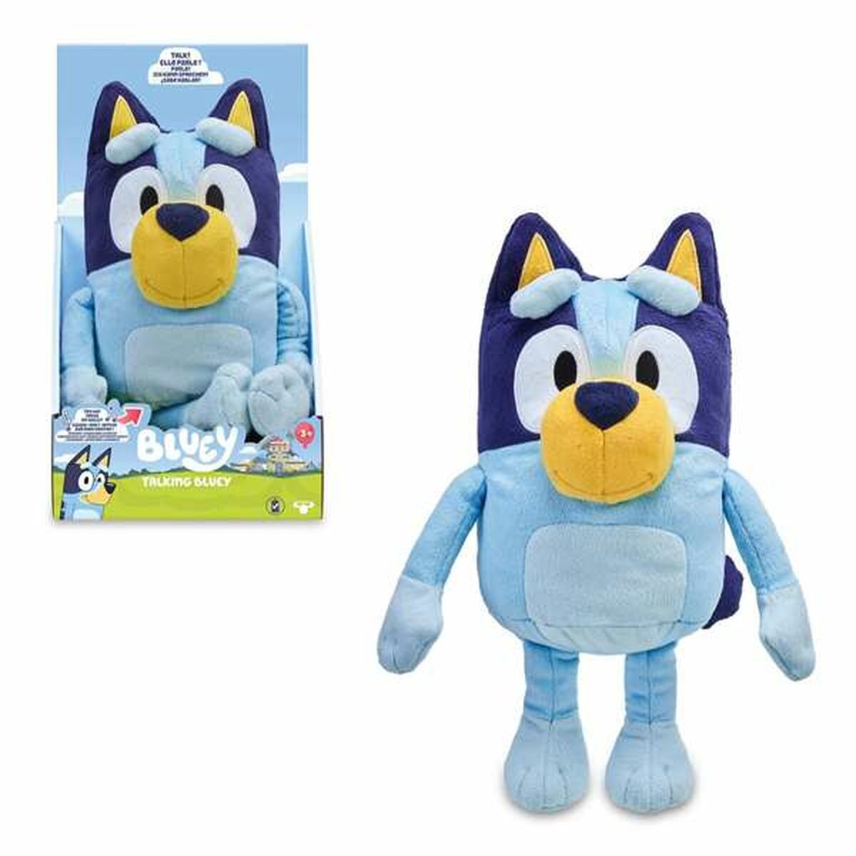 Mjukdjur med ljud Bluey Plast 30,50 x 17,80 x 14 cm - 3