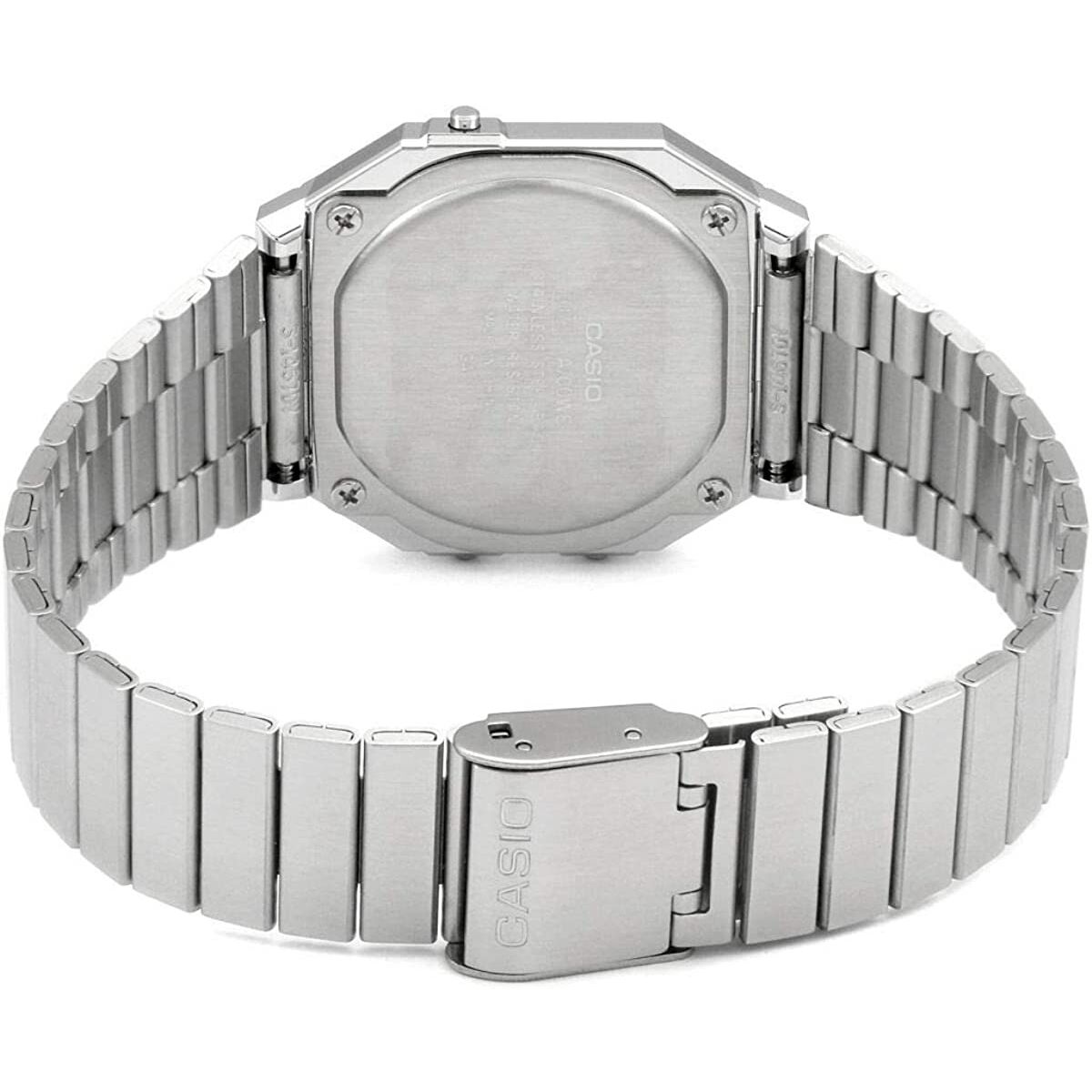 Unisexklocka Casio VINTAGE Svart Silvrig (Ø 36 mm) (Ø 35,5 mm) (Ø 35 mm) - 2