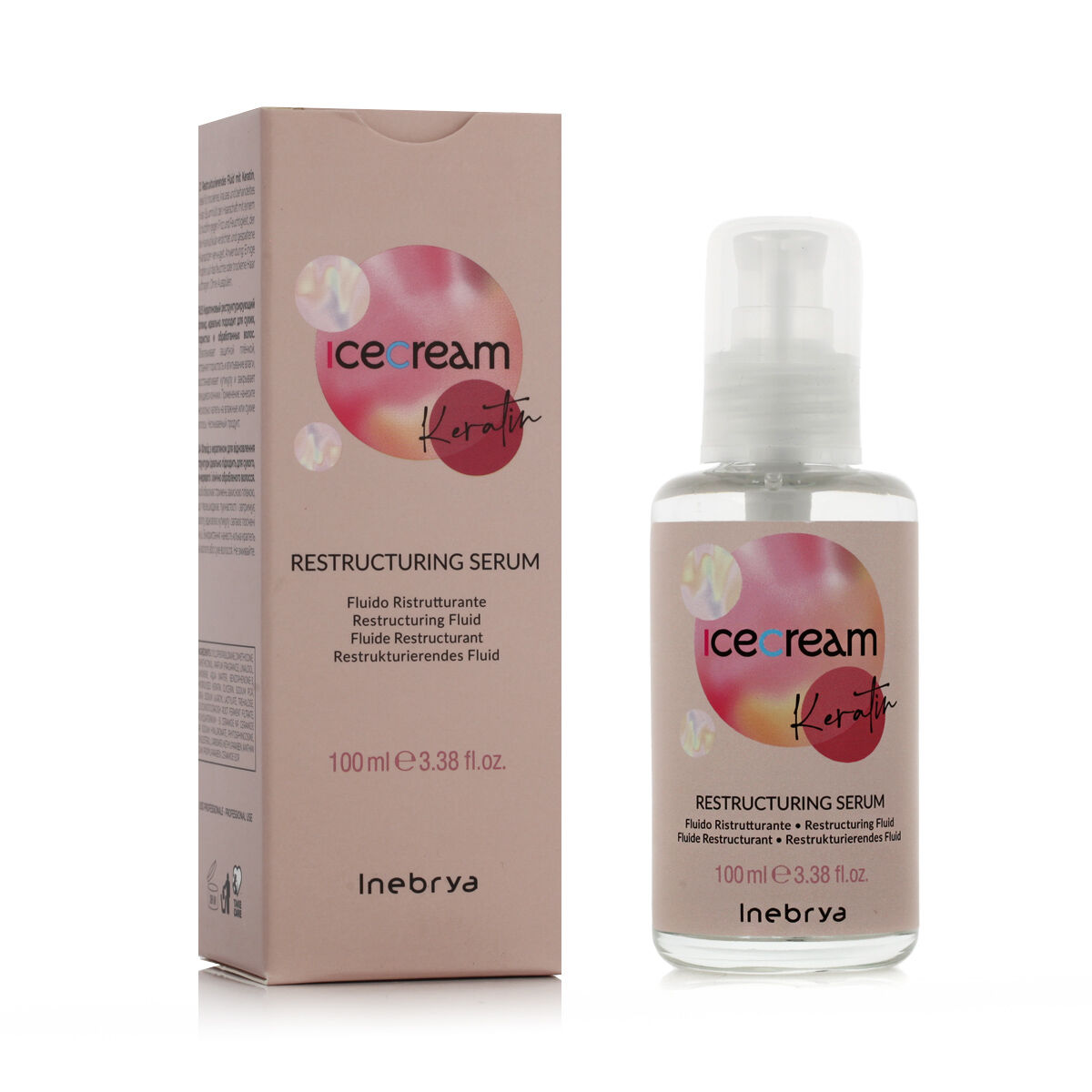 Hårserum Inebrya Ice Cream Keratin 100 ml