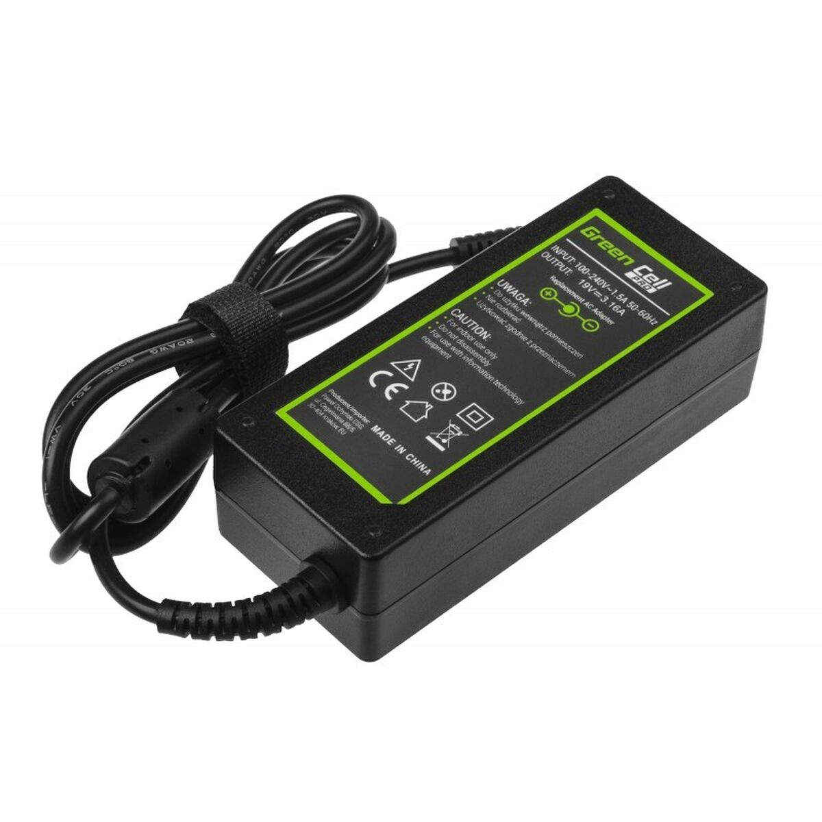 Laptopladdare Green Cell AD20P 60 W - 7