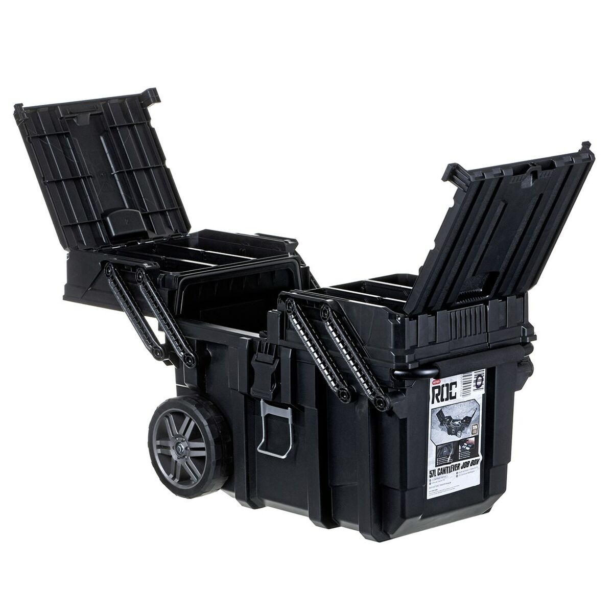 Verktygslåda Keter 238270 Metall Gummi Polykarbonater Plast 37,3 x 41 x 64,6 cm - 11