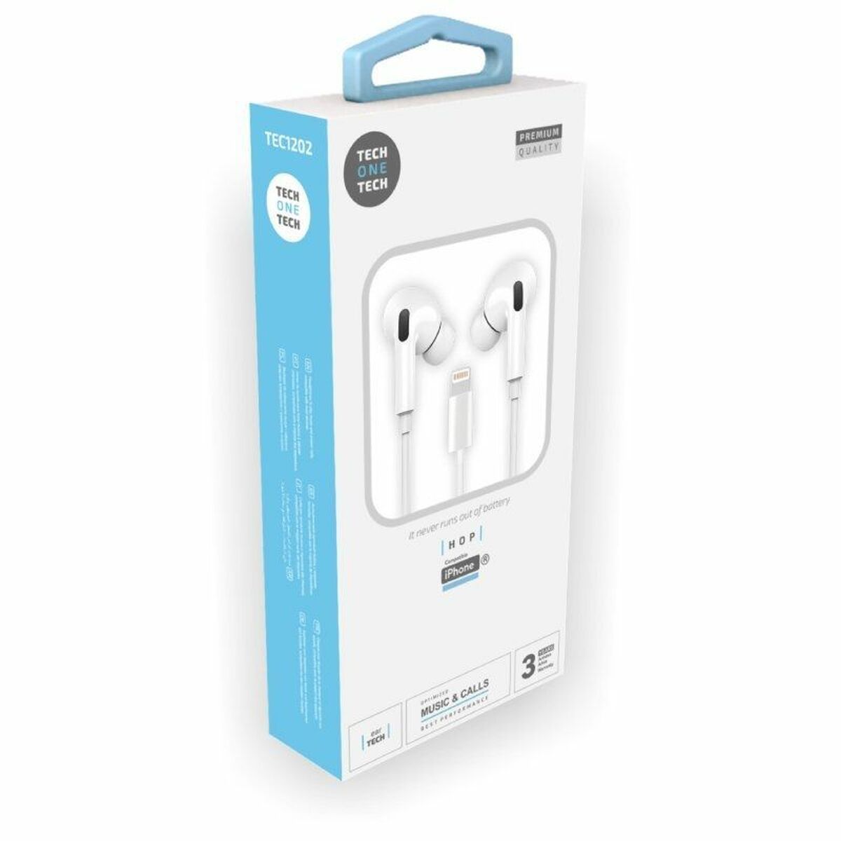 Hörlurar med Mikrofon Tech One Tech TEC1203 10 antal - 2