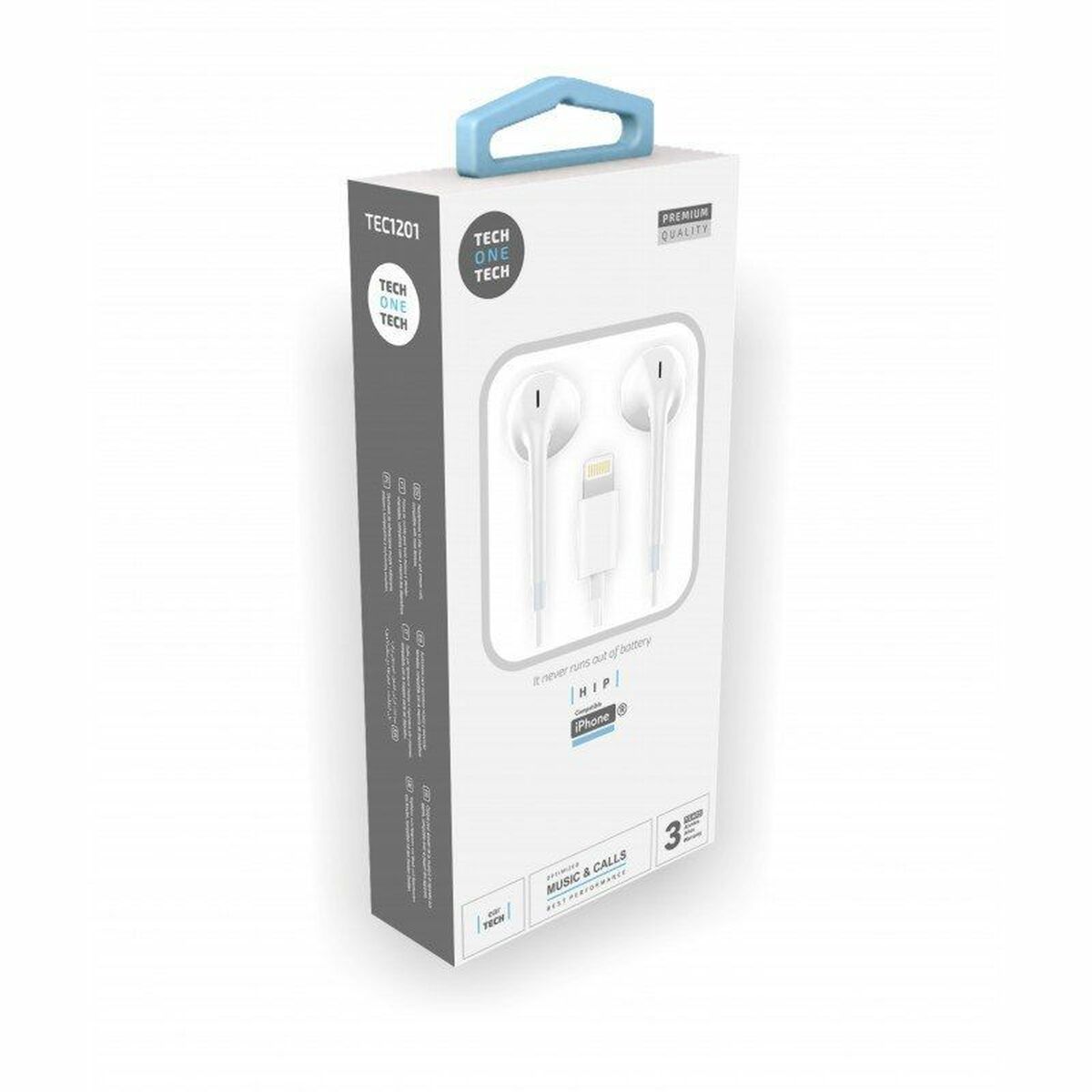 Hörlurar med Mikrofon Tech One Tech TEC1203 10 antal - 4