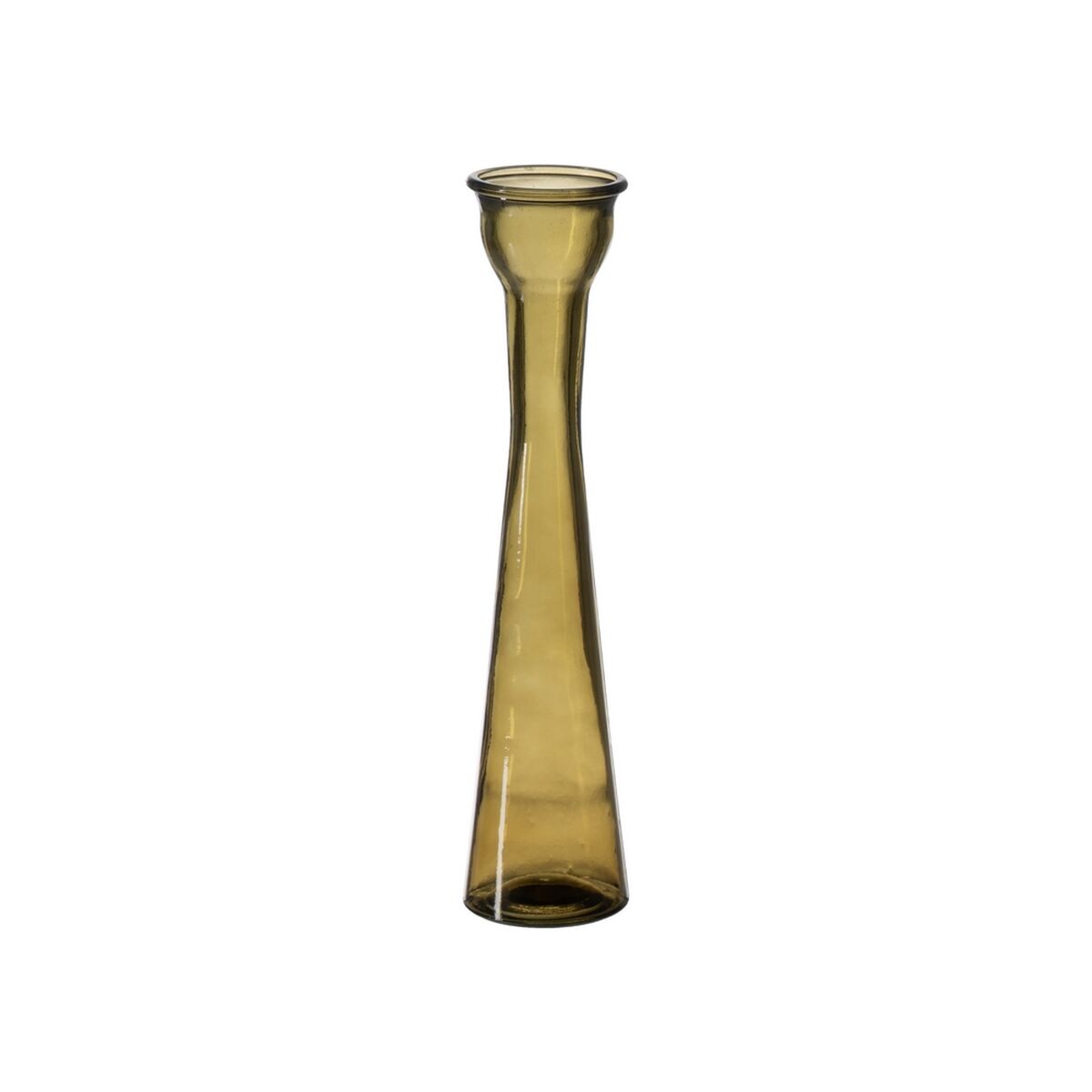 Vas Grön återvinningsglas 7,2 x 7,2 x 31 cm