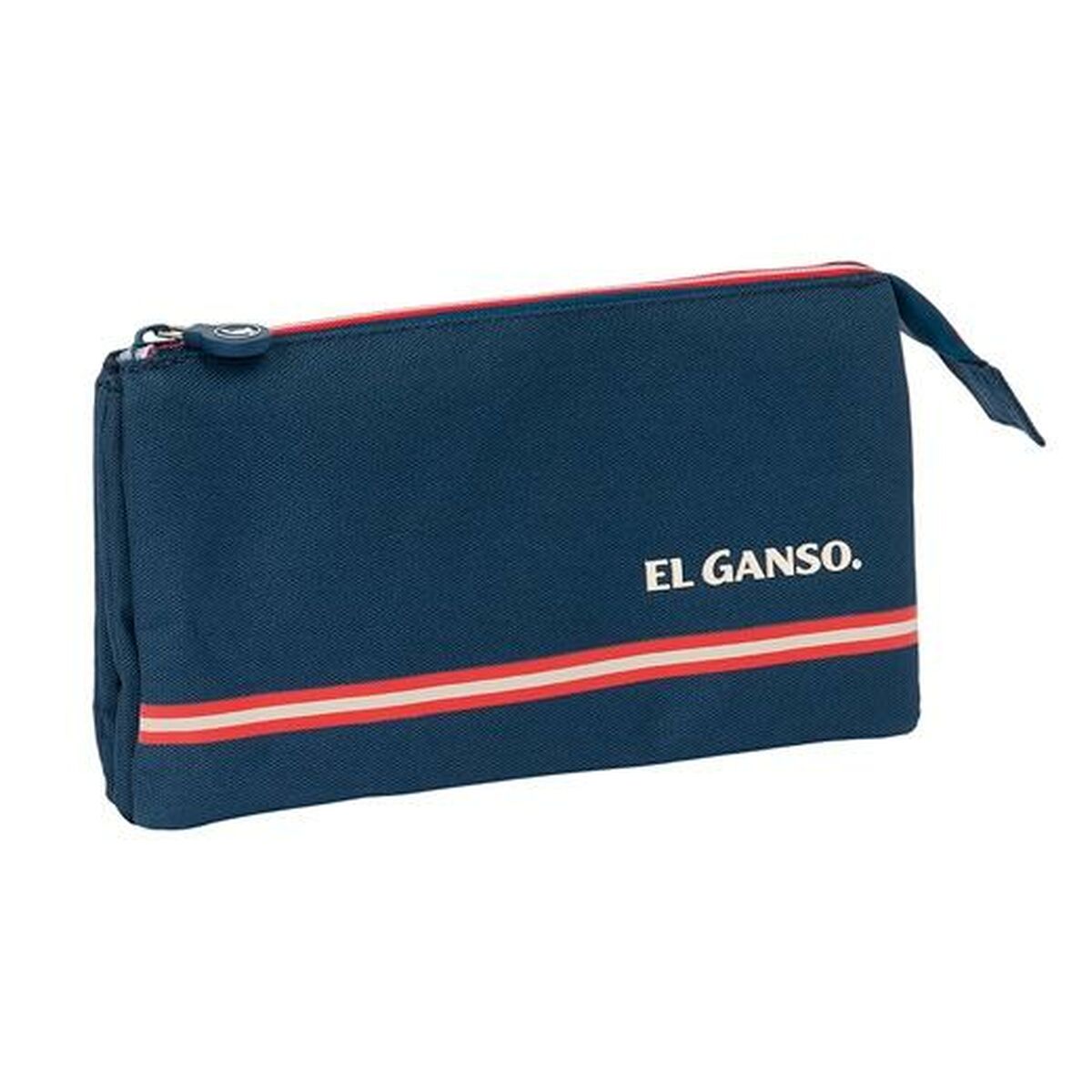 Tredubbel Carry-all Safta Blå 22 x 3 x 12 cm