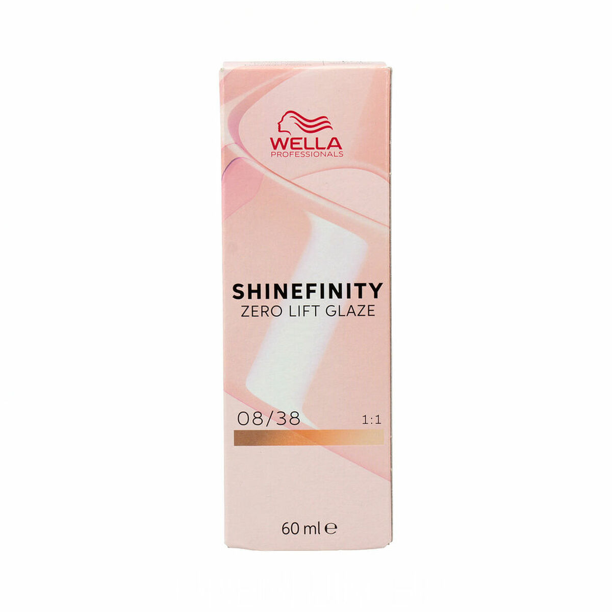 Permanent hårfäg Wella Shinefinity Nº 08/38 (60 ml) - 2