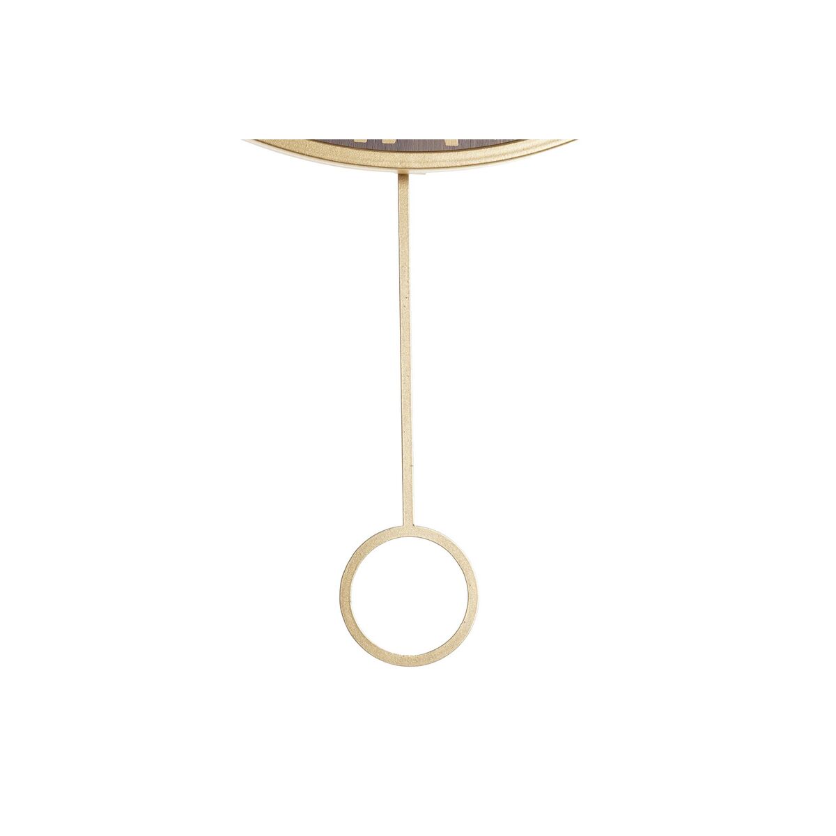 Väggklocka DKD Home Decor 40 x 4 x 40 cm Svart Brun Järn Pendyl Trä MDF (2 antal) - 3