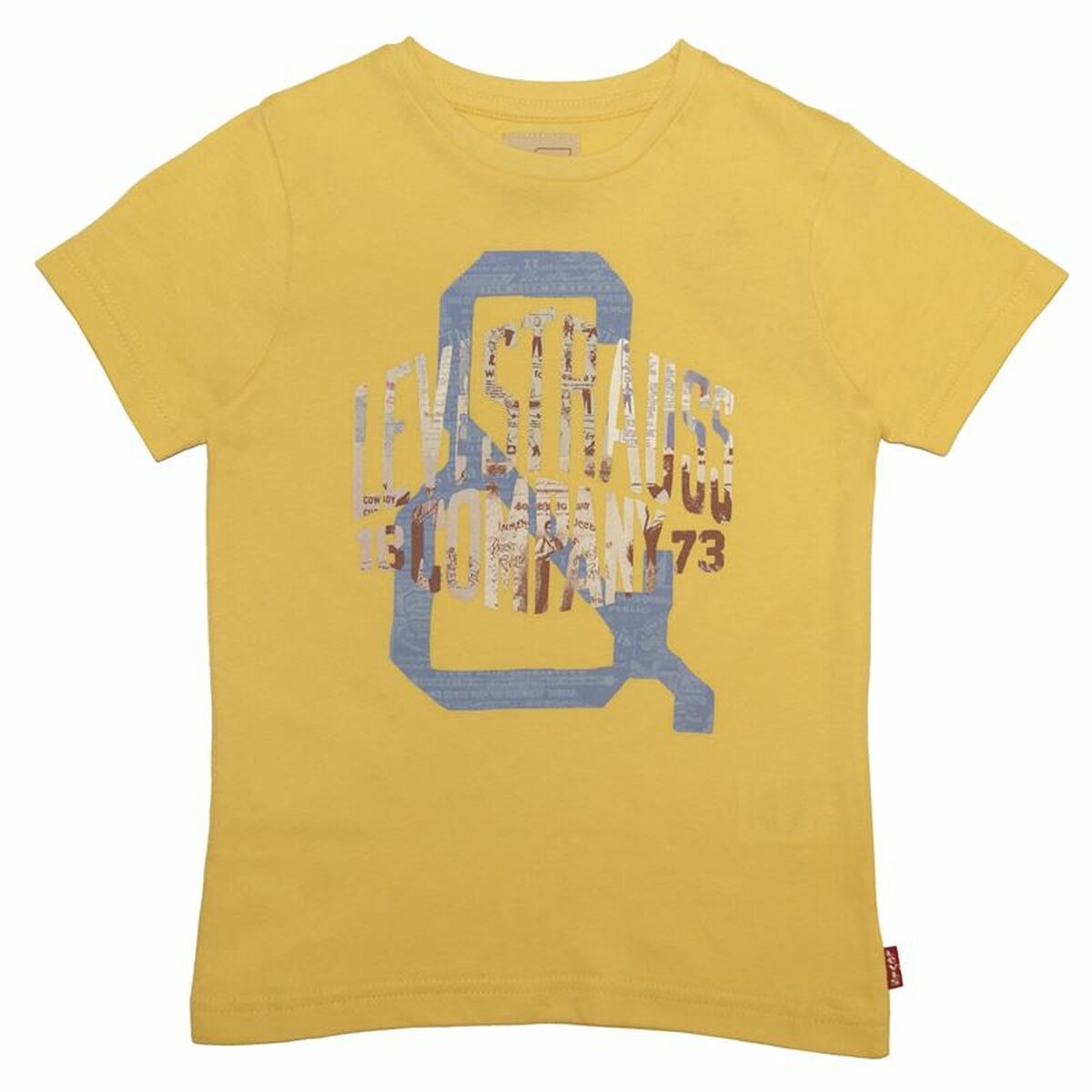 Barn T-shirt med kortärm Levi's Vit - 5