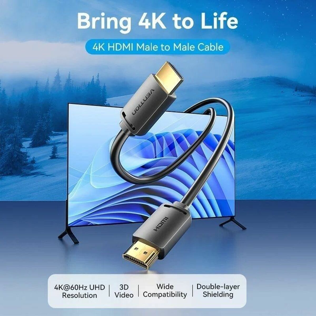 Kabel HDMI Vention ALJBH 2 m - 2