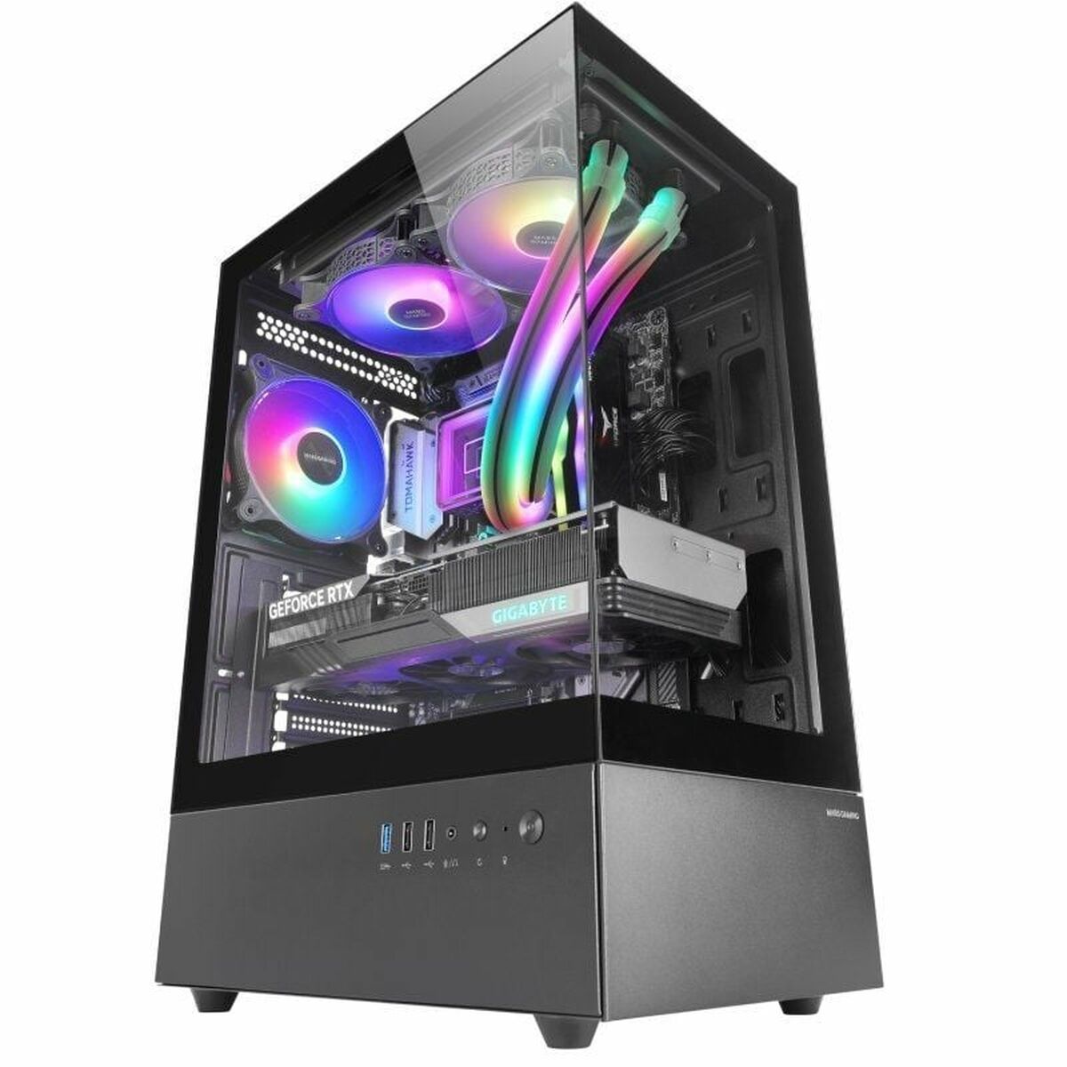 ATX Semitorn Mars Gaming MCXO Svart