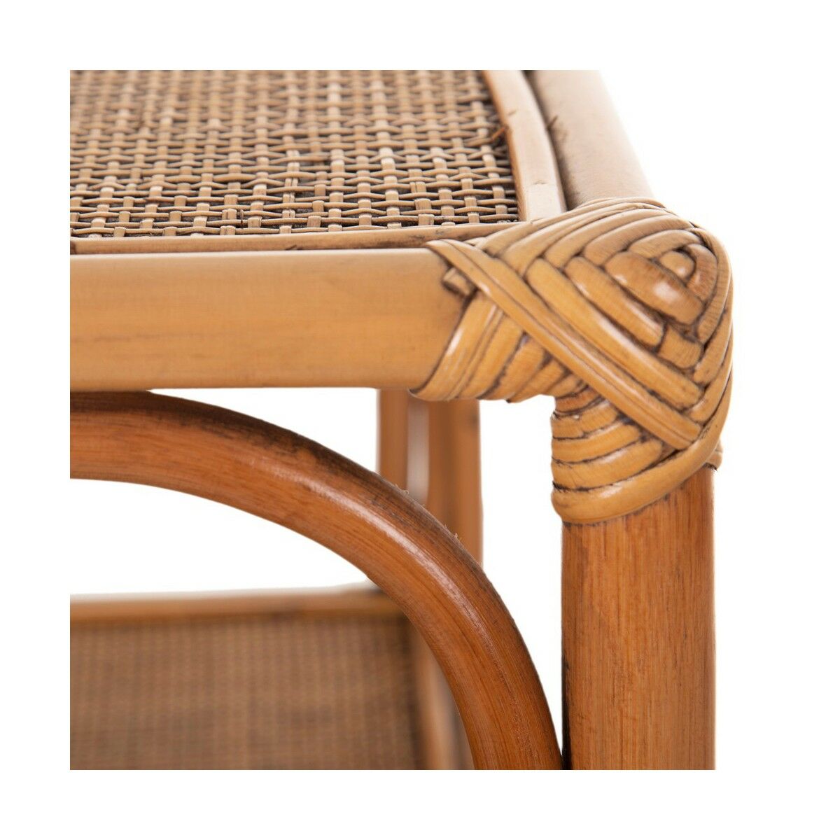 Soffbord 110 x 64 x 45 cm Rattan - 4