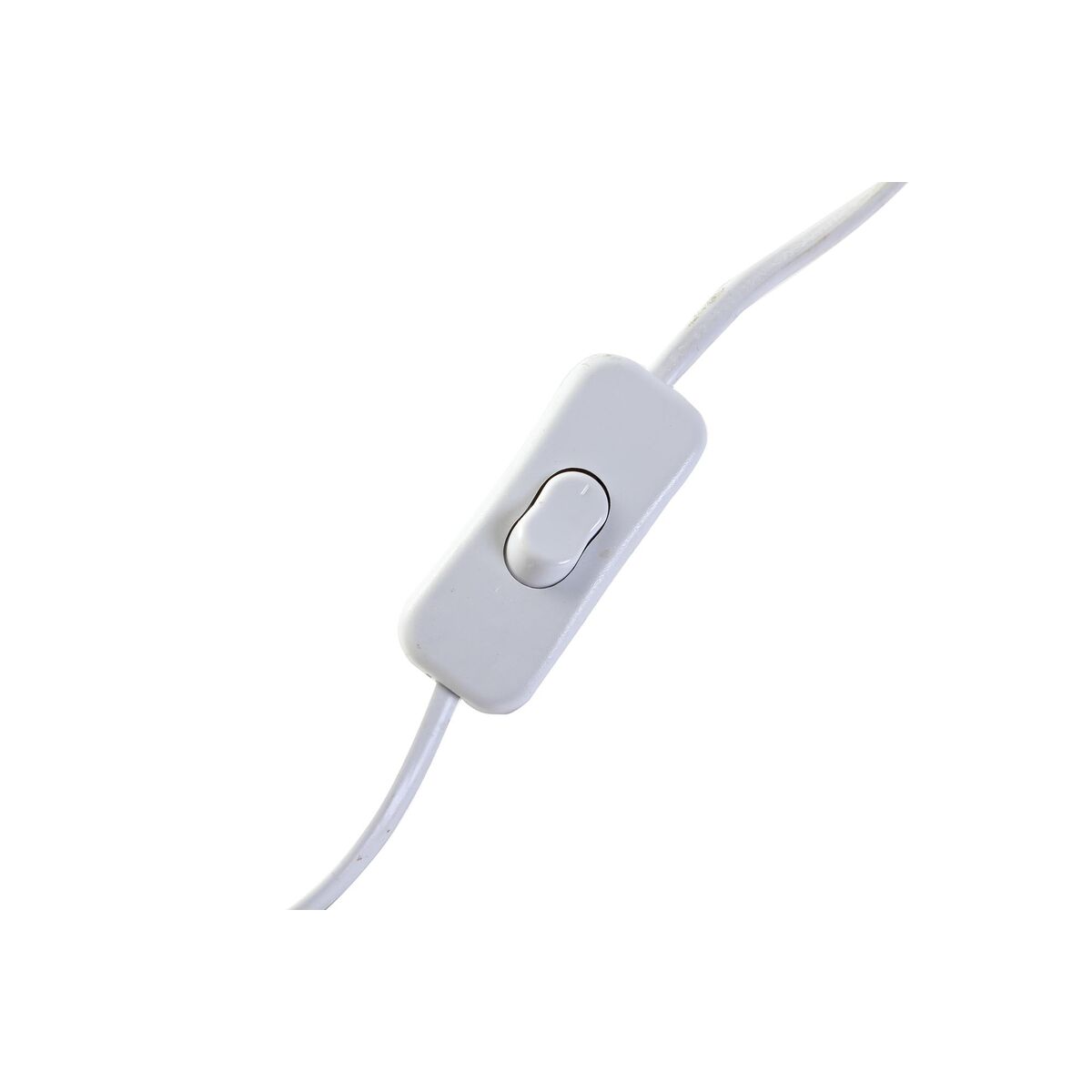Bordslampa DKD Home Decor Vit Brun Mangoträ 50 W 220 V 33 x 12 x 41 cm - 3