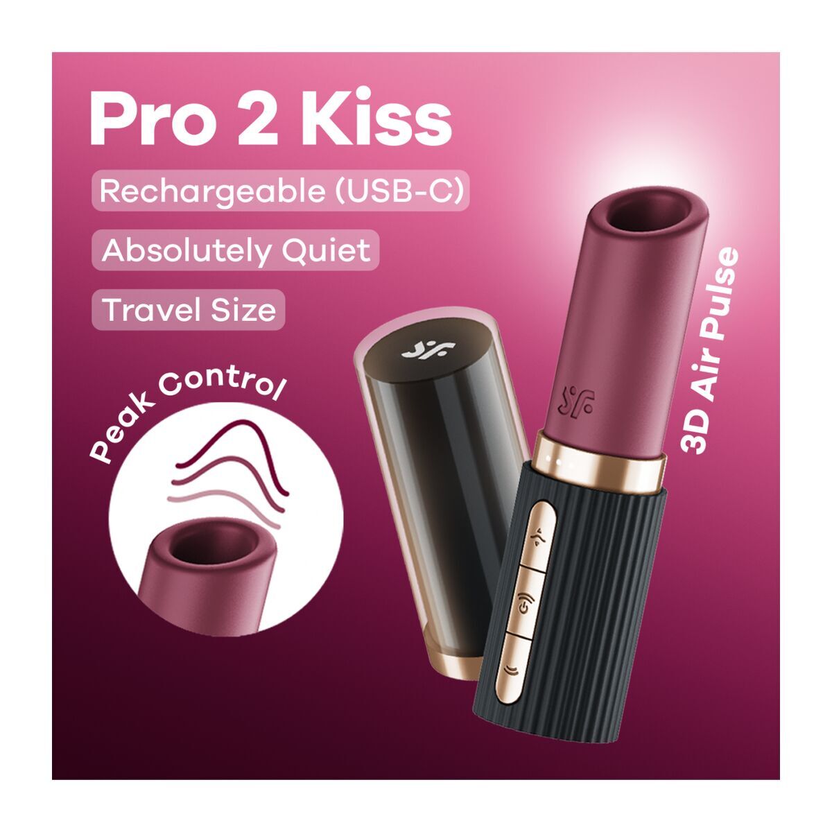 Sugstimulator för klitoris Satisfyer - 2