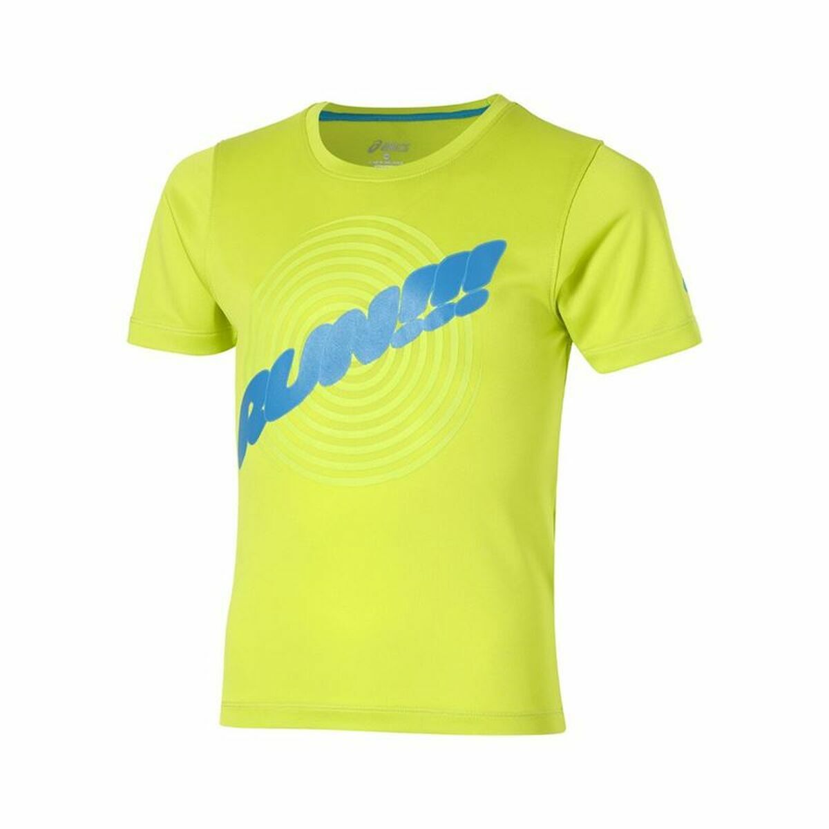 Barn T-shirt med kortärm Asics Run Limegrön - 5