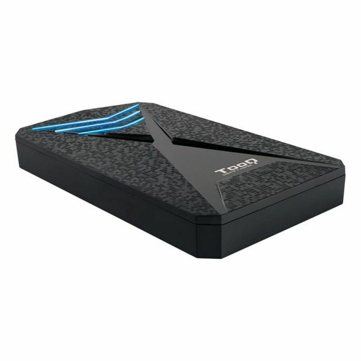 Hårddiskkabinett TooQ TQE-2550BL 2,5" USB 3.0 Blå Svart 2,5"