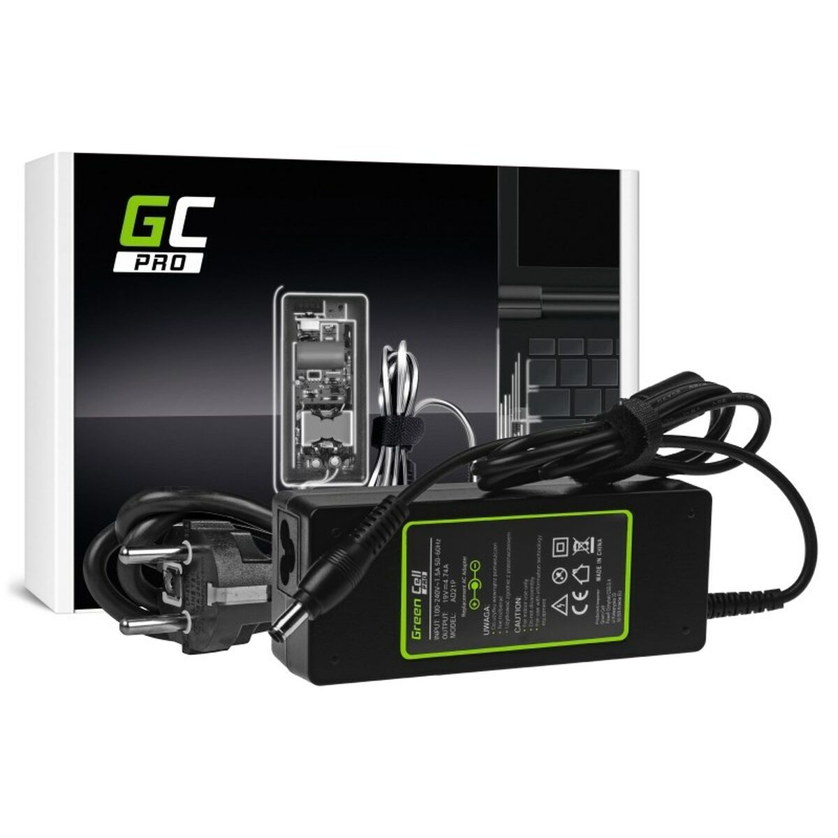 Laptopladdare Green Cell AD21P 90 W