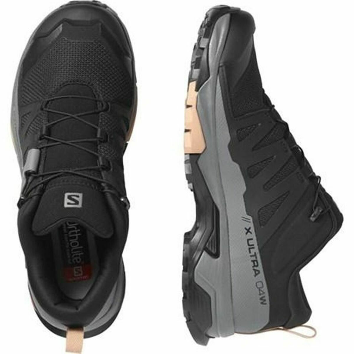 Gymnastiksko, Dam Salomon X Ultra 4 Berg Svart - 11