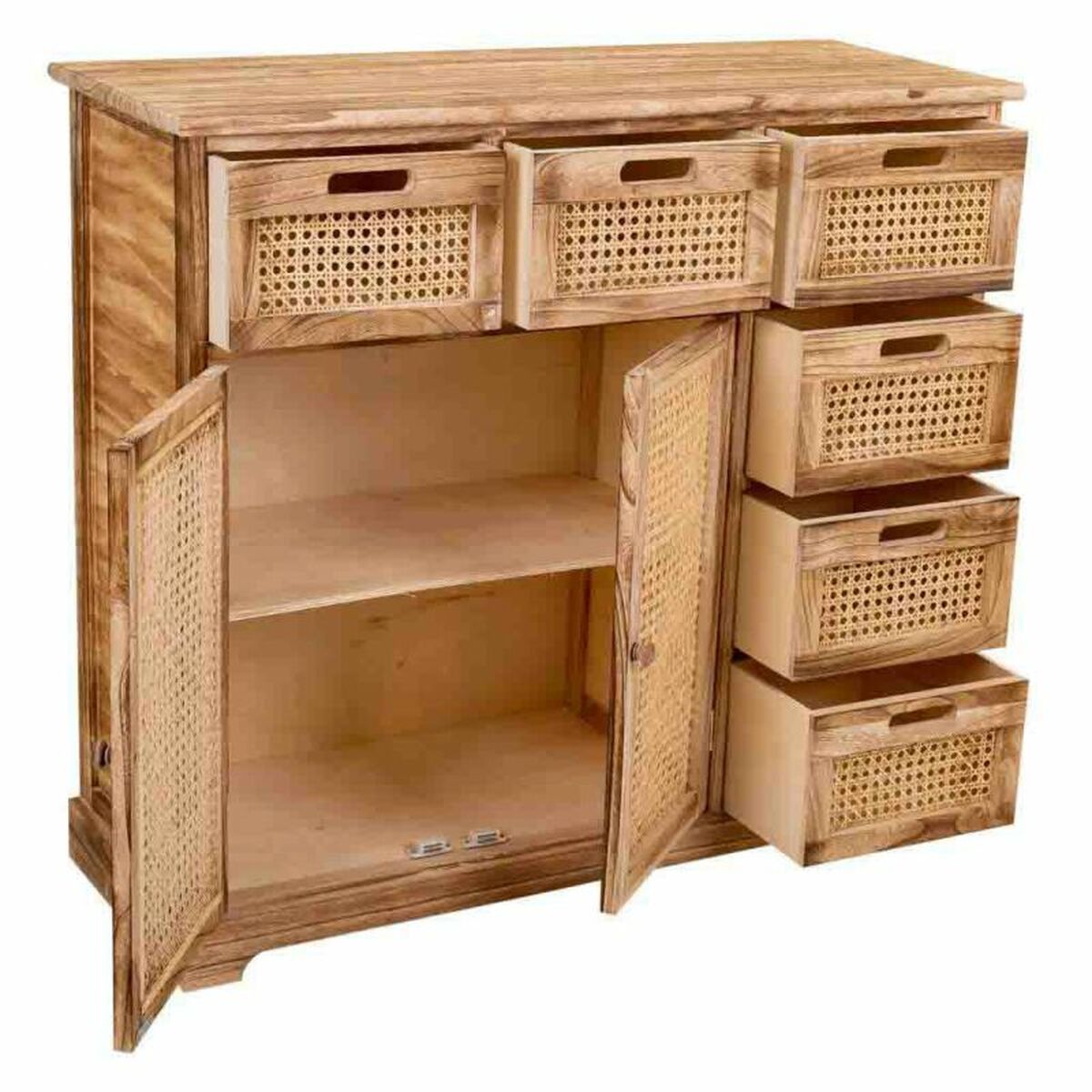 Skänk Alexandra House Living Paulowniaträ 33 x 78 x 86 cm - 3