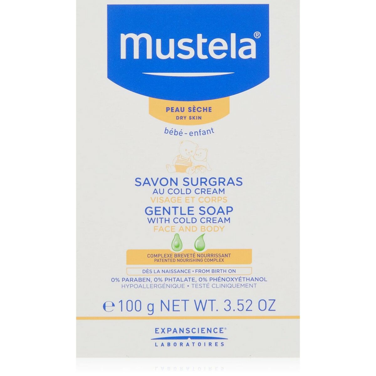 Tvål Mustela 100 g - 2