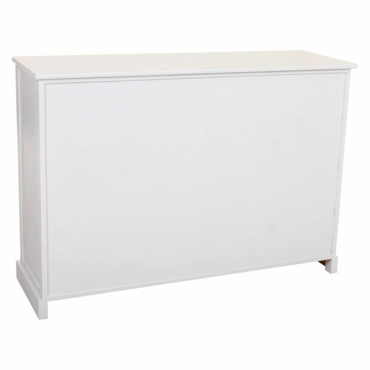 Skänk Alexandra House Living Vit Paulowniaträ Trä MDF 33 x 78 x 113 cm - 5