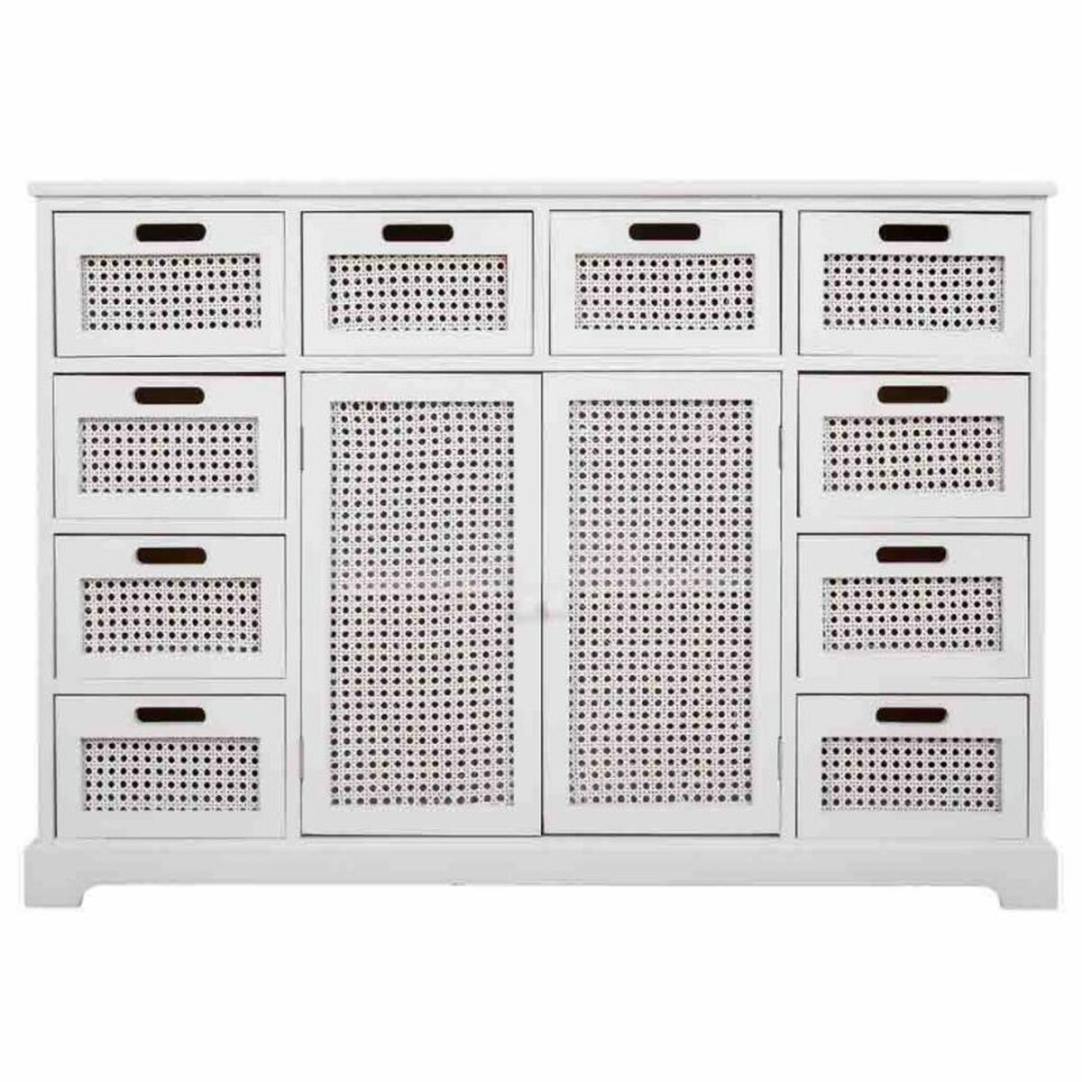Skänk Alexandra House Living Vit Paulowniaträ Trä MDF 33 x 78 x 113 cm - 3