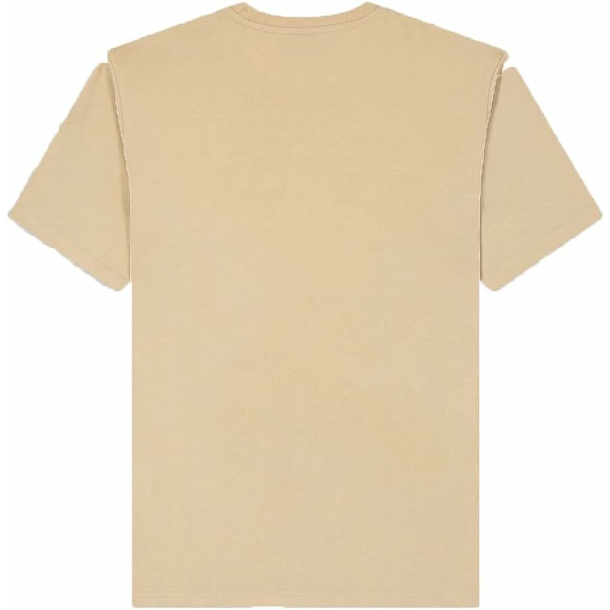 T-shirt med kortärm Herr Champion Crewneck Beige - 2