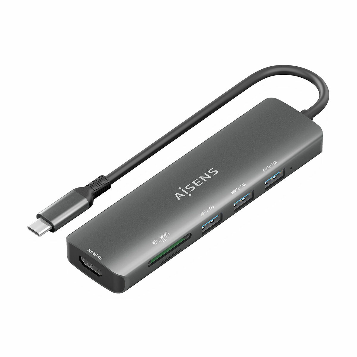 USB-HUB Aisens ASUC-6P024-GR - 2