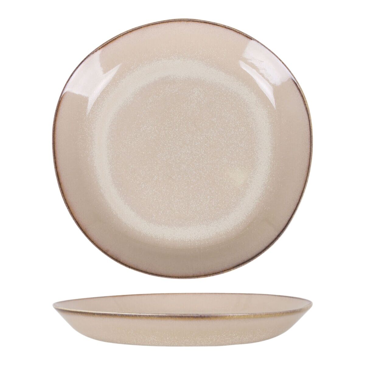 Djup tallrik Duomo Beige Ø 23 cm (6 antal) - 2