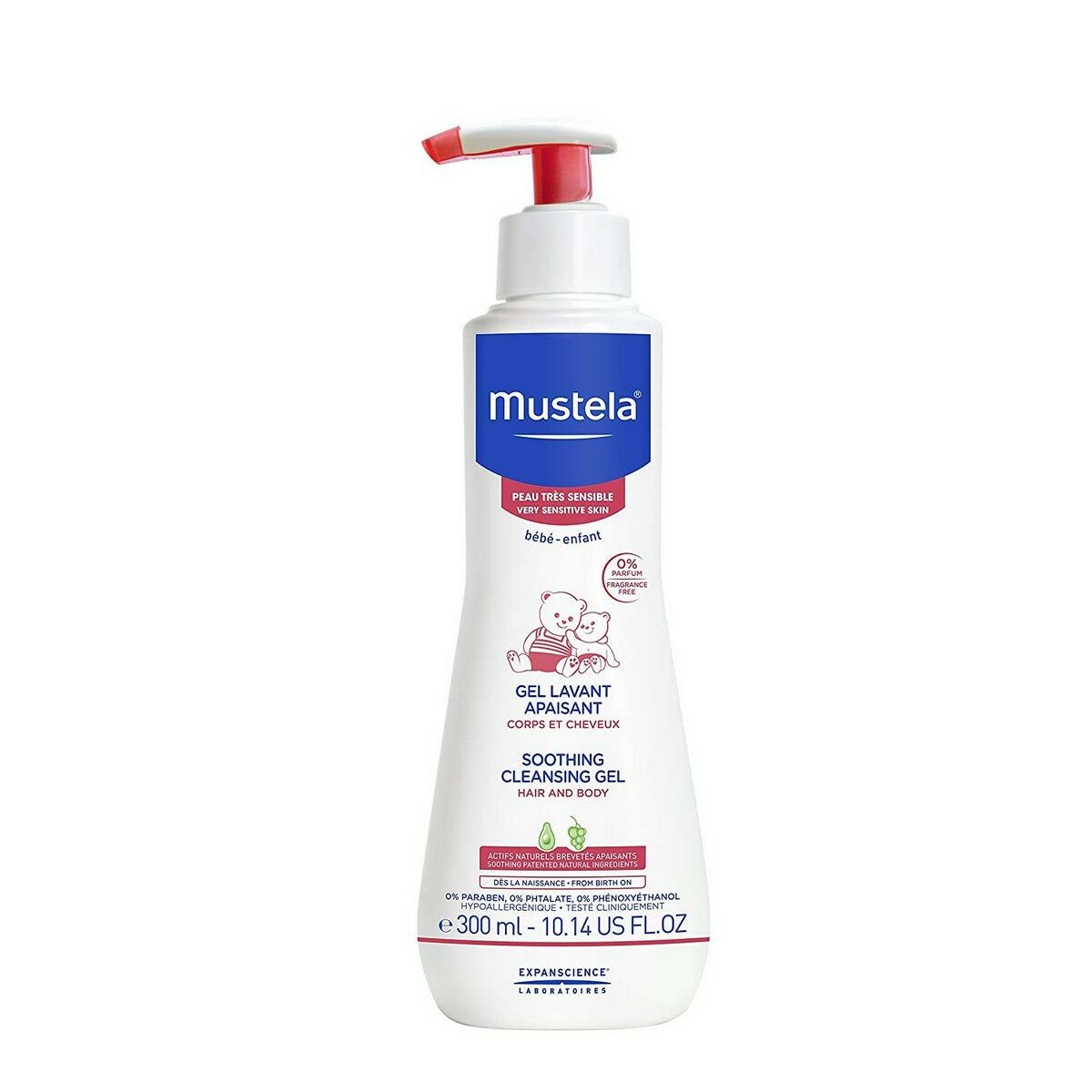 Duschgel Mustela Lugnande 300 ml
