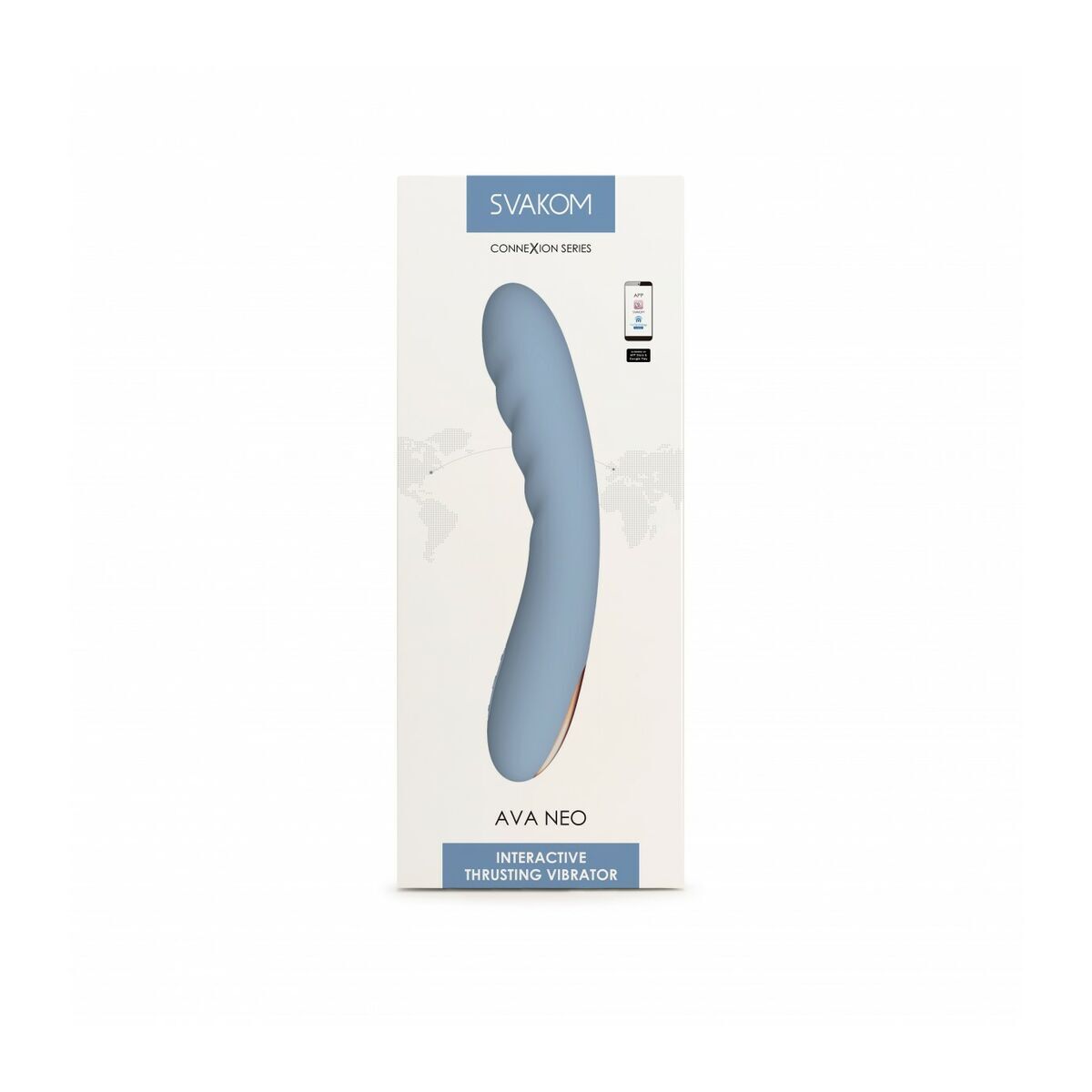 G-spotvibrator Svakom Blå - 2