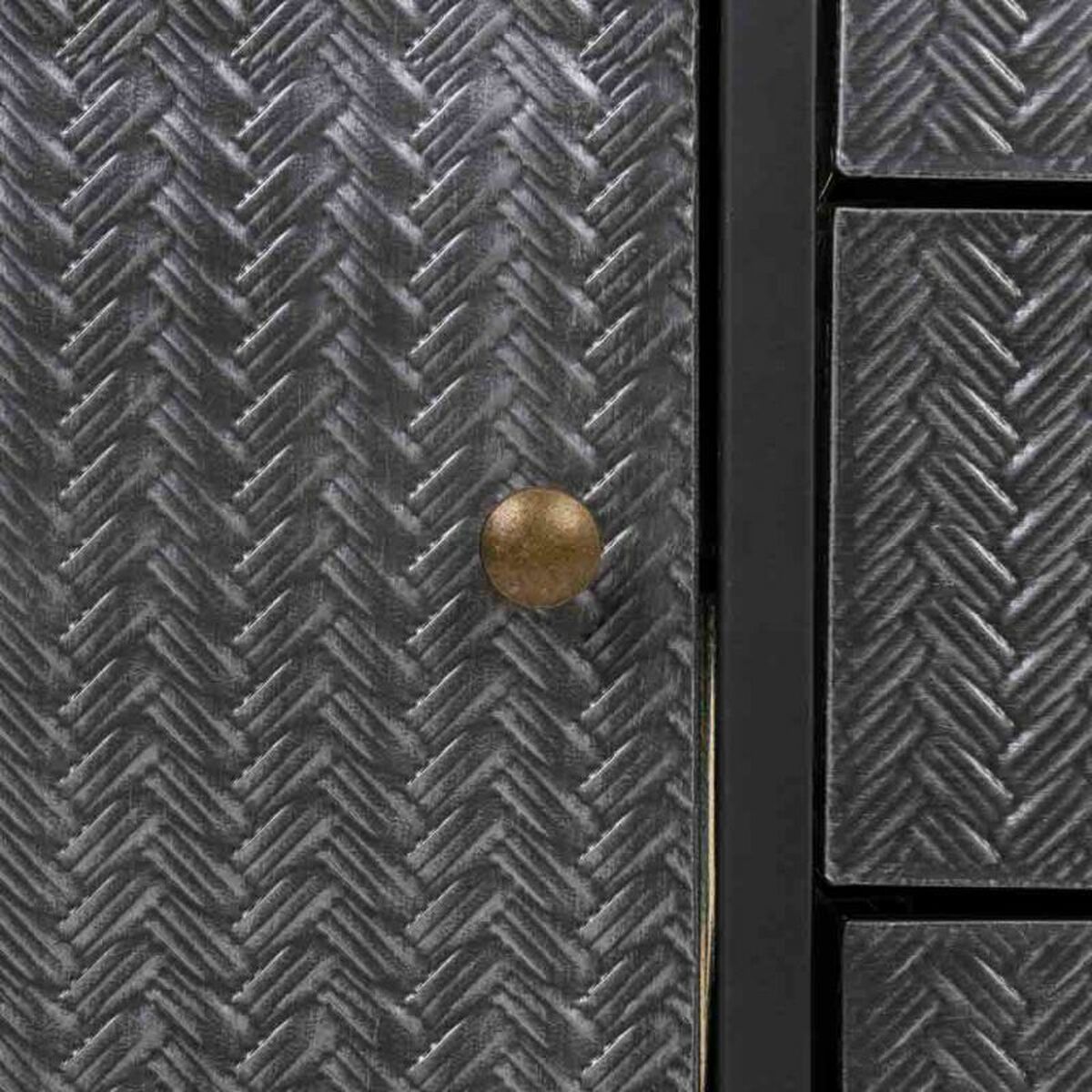 Skänk Alexandra House Living Brun Grå Trä Metall 36 x 82 x 121 cm - 8