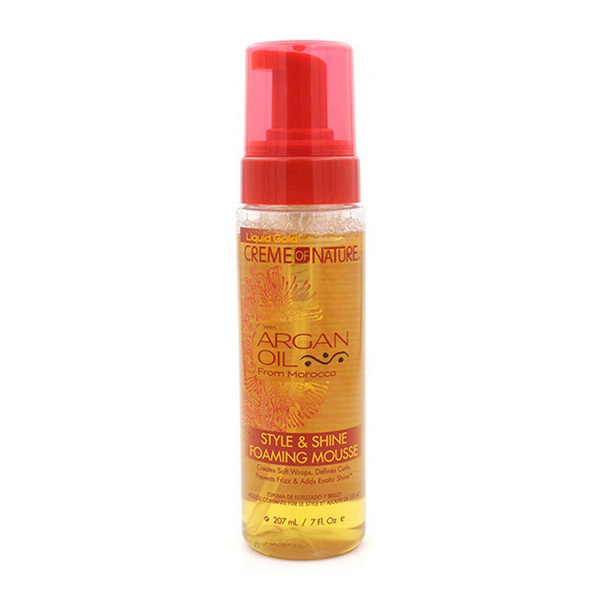 Fixerande mousse  Argan Oil Creme Of Nature (207 ml)