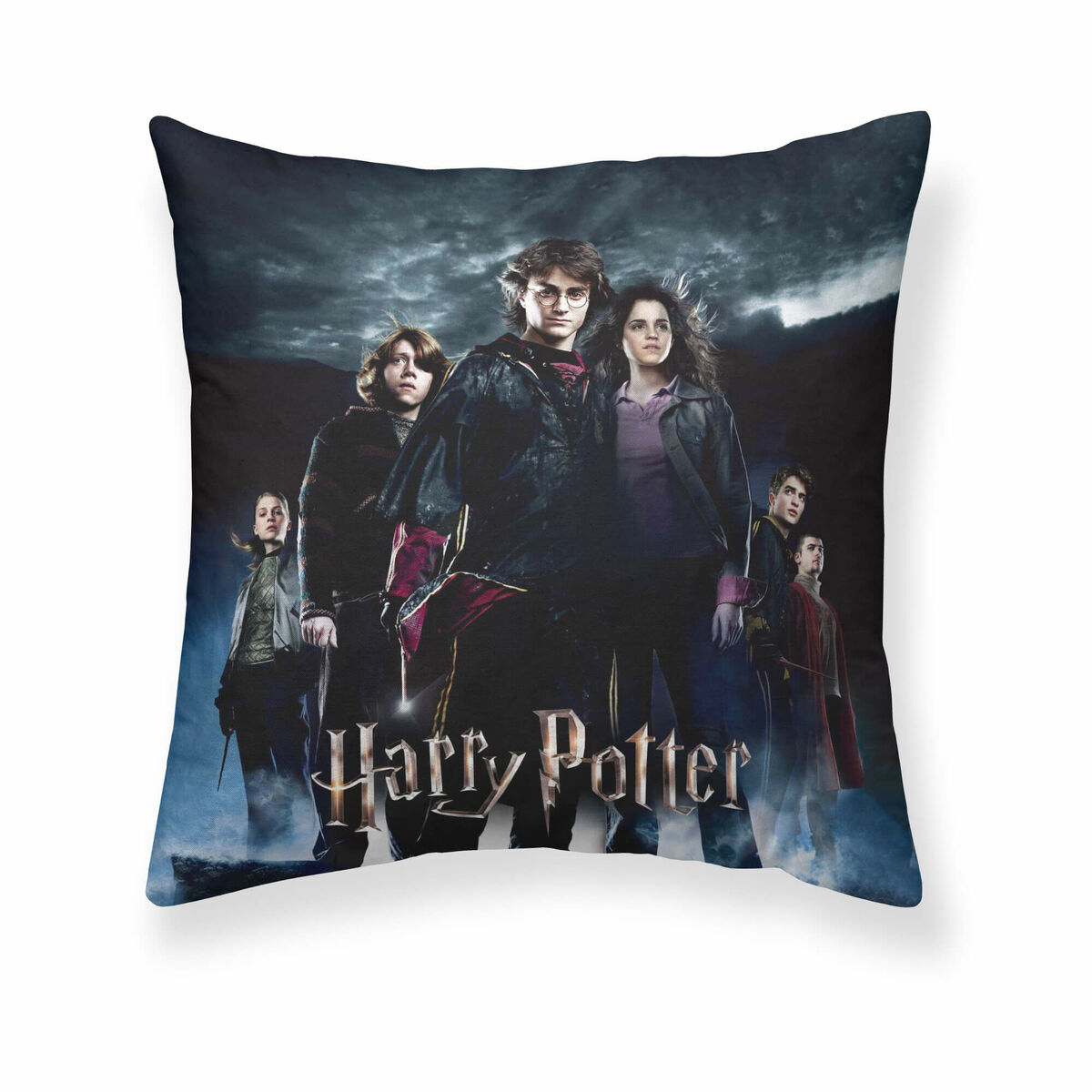 Kuddfodral Harry Potter Goblet of Fire Svart Multicolour 50 x 50 cm