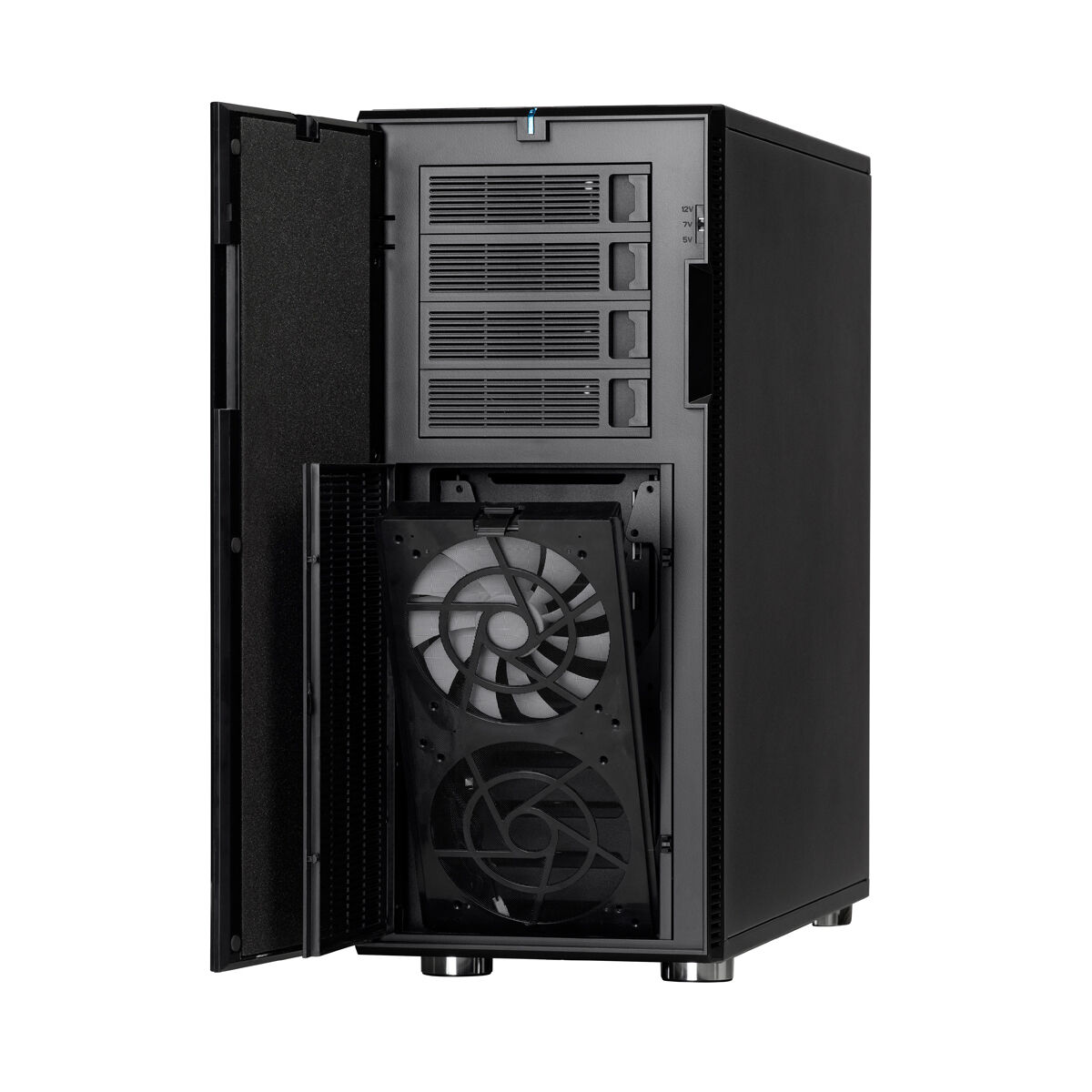 ATX Semitorn Fractal Design FD-CA-DEF-XL-R2-BL Svart - 4