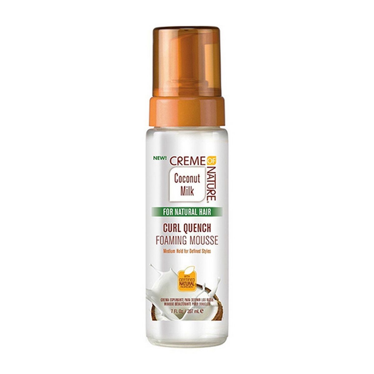 Fixerande mousse Creme Of Nature Quench Foaming (205 g)