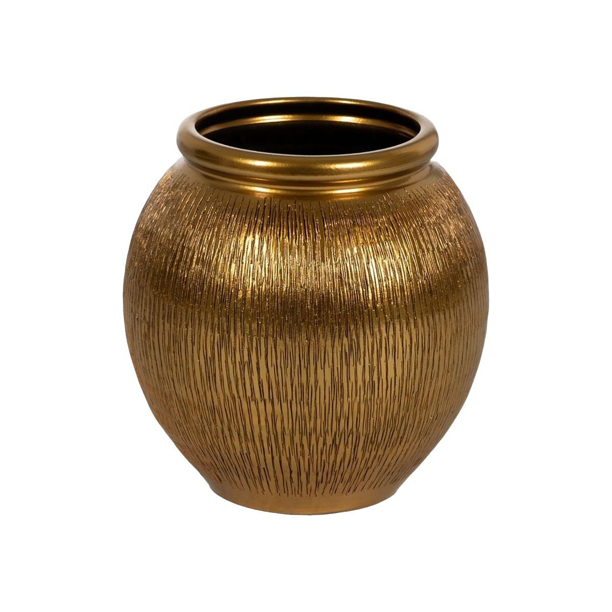 Vas Gyllene Keramik 34 x 34 x 50 cm - 2
