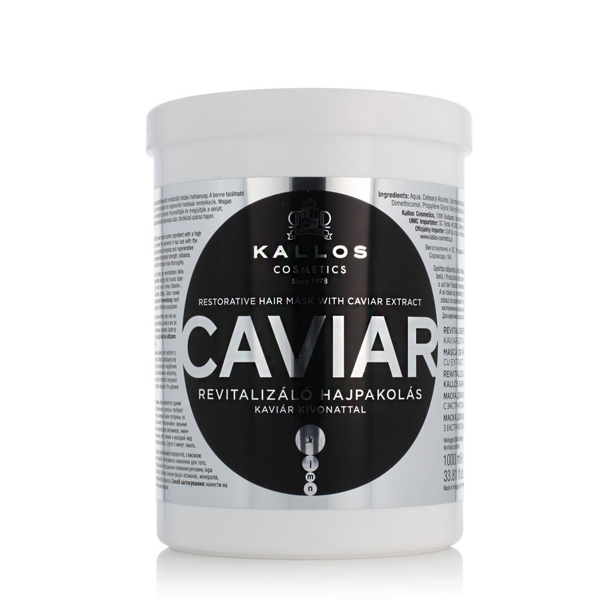Stärkande hårinpackning Kallos Cosmetics Caviar 1 L - 2