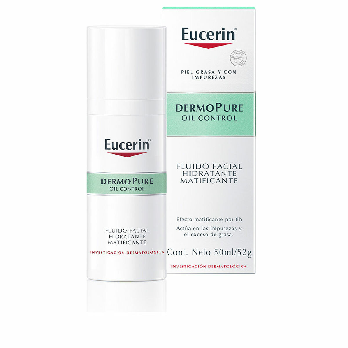 Fuktande och mattande vatten Eucerin Dermopure 50 ml - 2