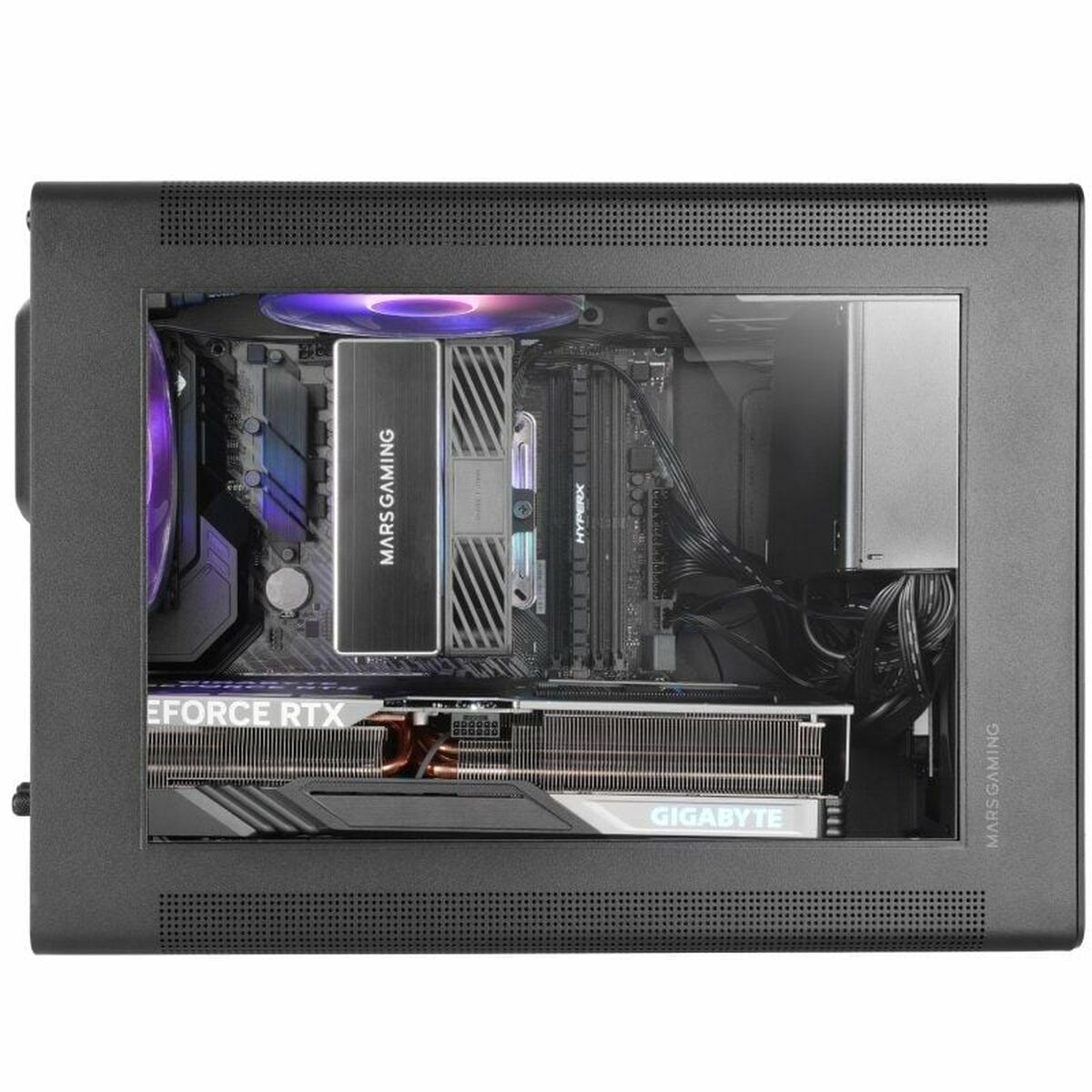 Minitorn Micro ATX / ITX Mars Gaming MCXPS Svart - 3