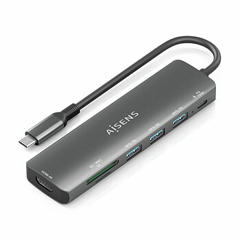 USB-HUB Aisens ASUC-7P025-GR