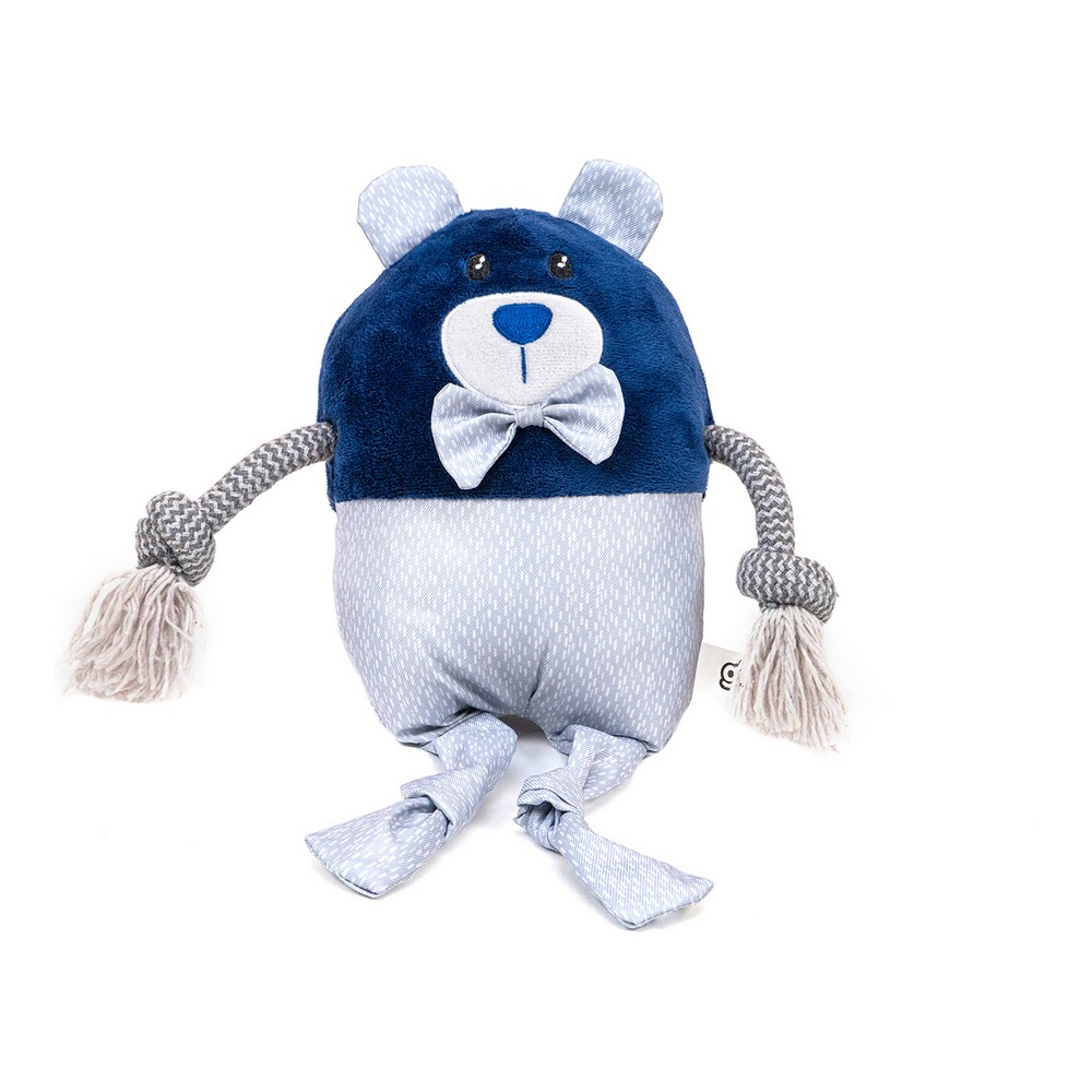 Mjuk leksak för hundar Gloria Pumba Blå Polyester polypropen Björn 23 x 16 cm - 6