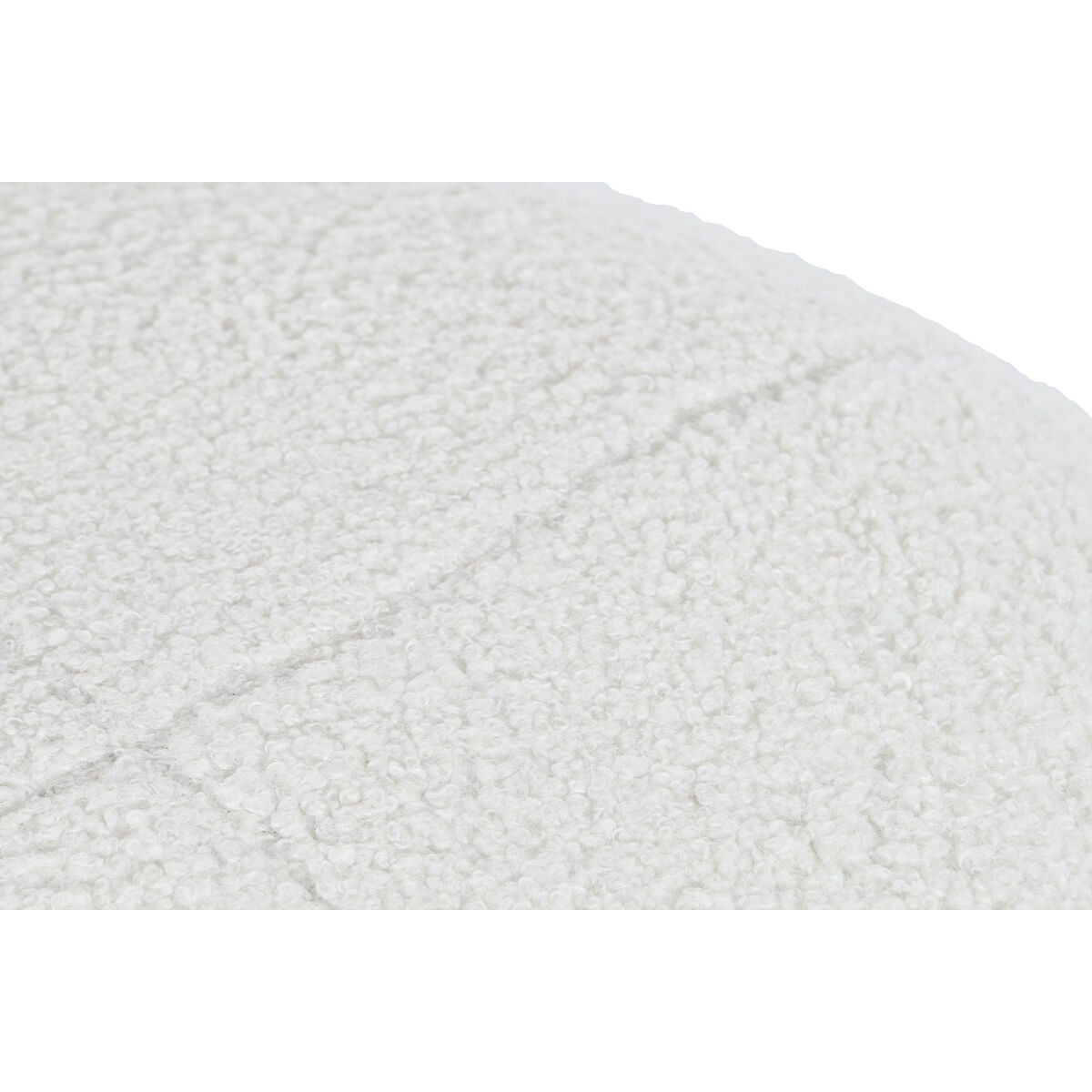 Fotpall DKD Home Decor 45 x 45 x 36 cm Trä Vit - 3