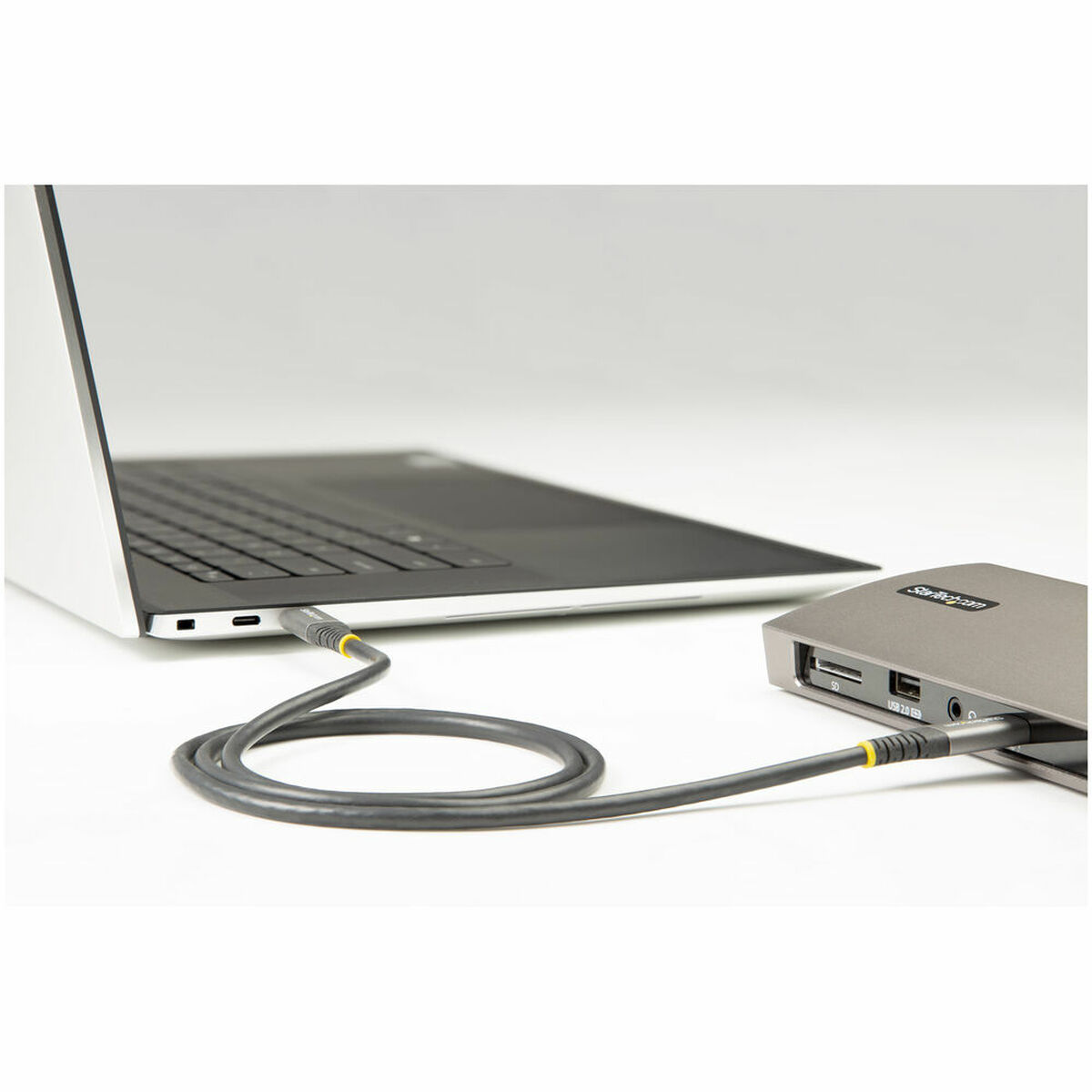 Kabel USB C Startech USB315CCV2M Svart/Grå 2 m - 3