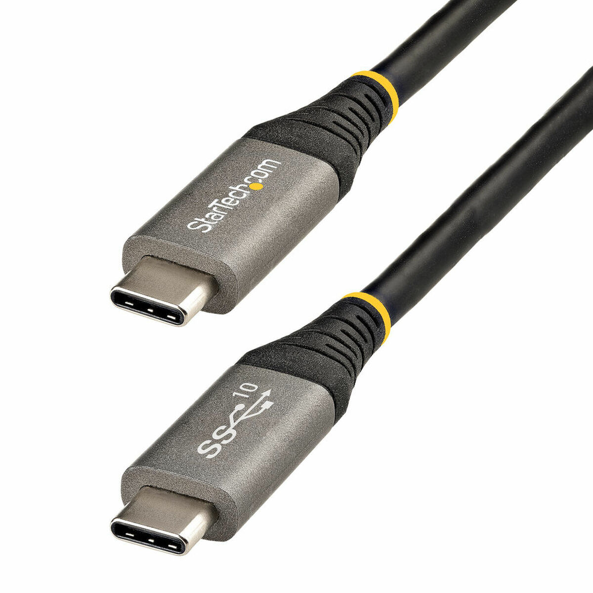 Kabel USB C Startech USB315CCV2M Svart/Grå 2 m - 4