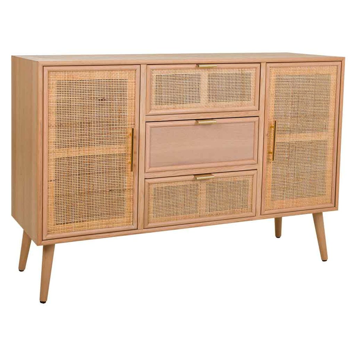 Skänk Alexandra House Living Naturell Trä MDF 81 x 40 x 120 cm