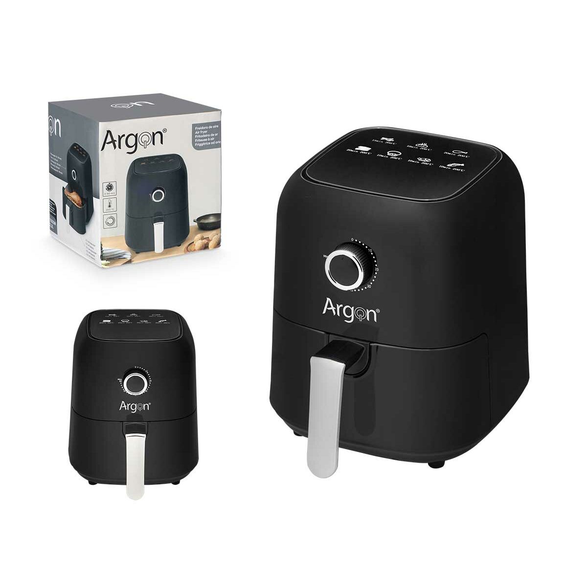 Luftfritös Argon EA-AF1042 CE Svart 1000 W 2,3 L