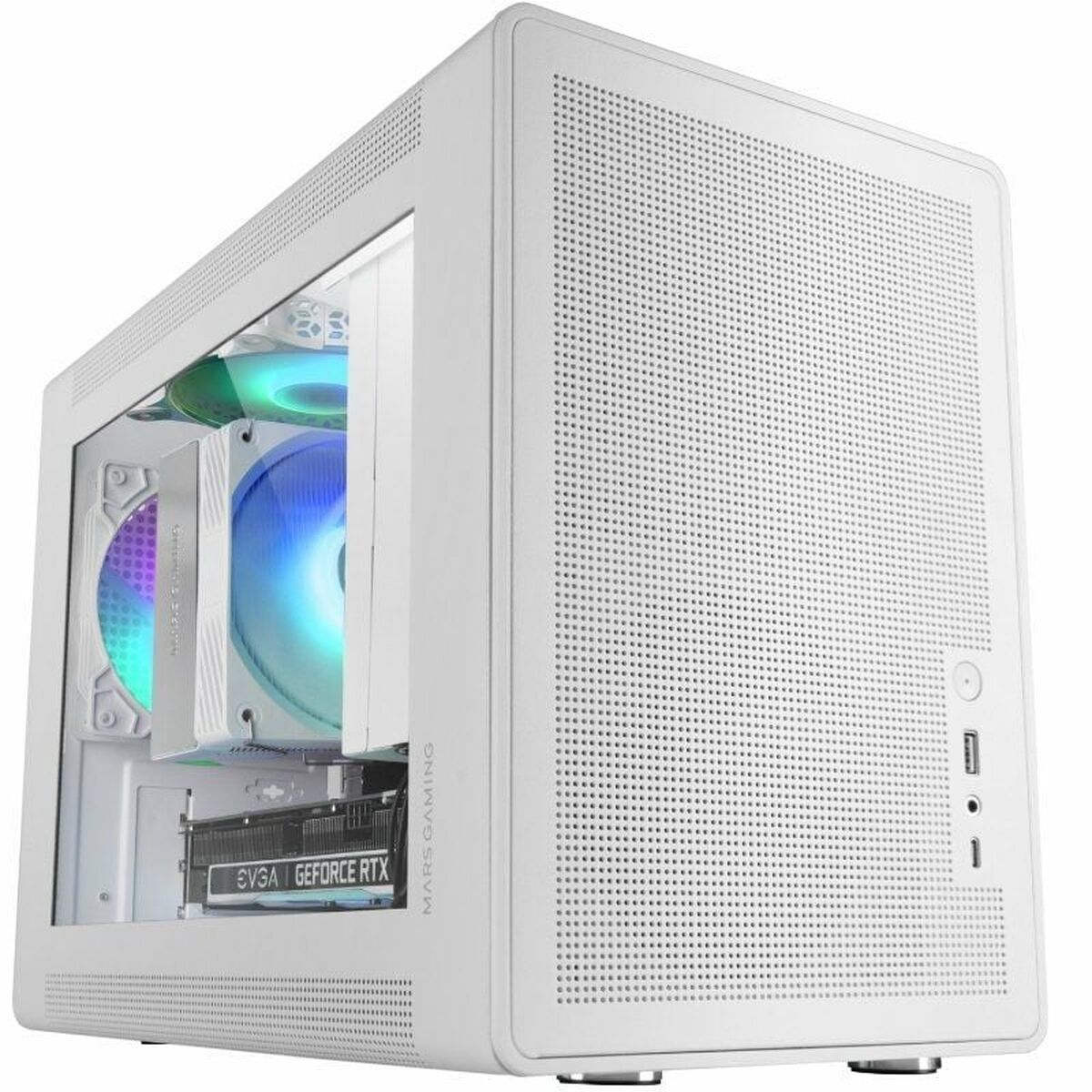 Minitorn Micro ATX / ITX Mars Gaming MCXPSW Vit