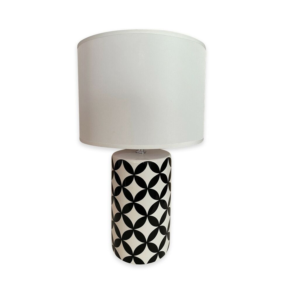 Bordslampa Versa Keramik Textil (25 x 45 cm)