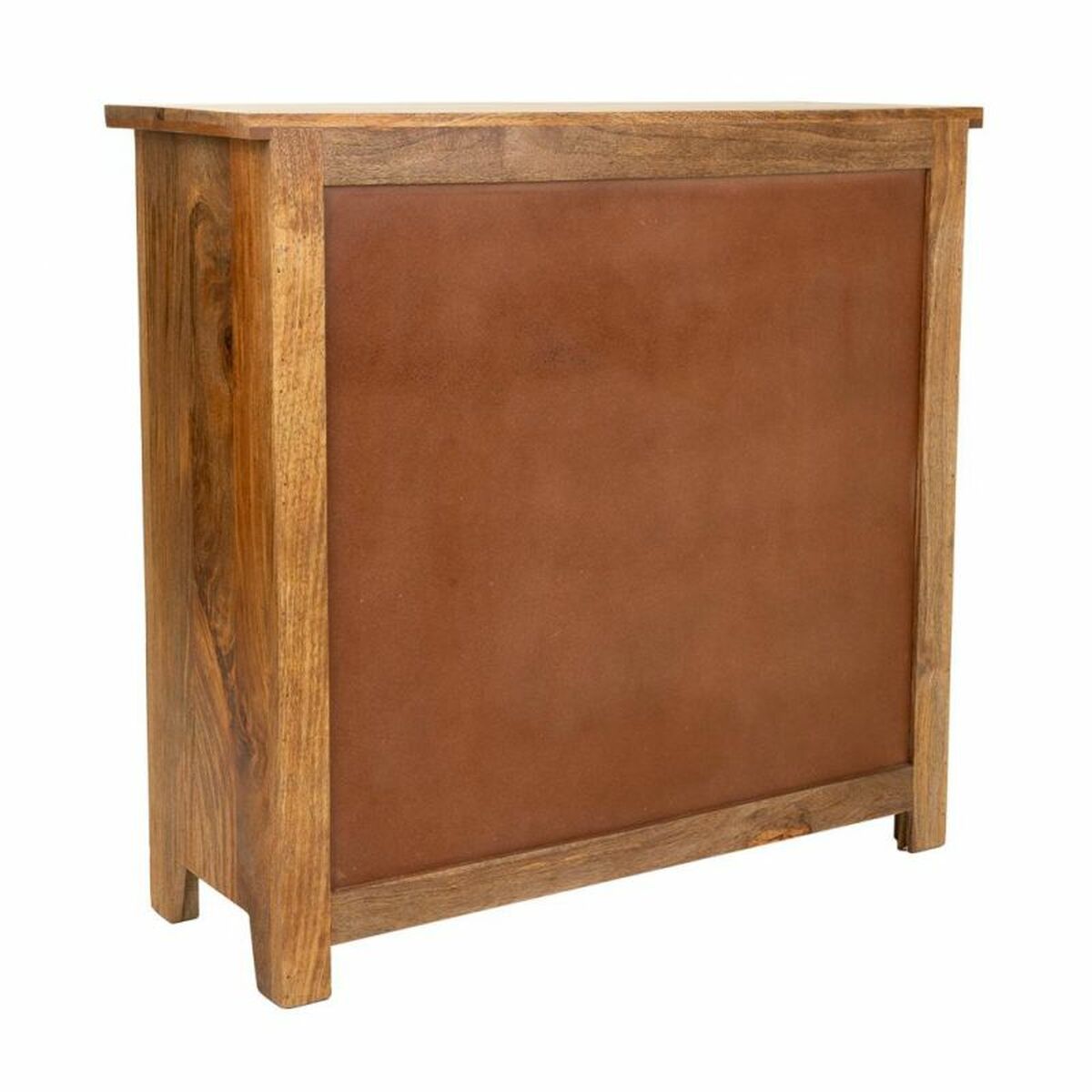 Skänk Alexandra House Living Naturell Mässing Mangoträ 33 x 102 x 102 cm - 4
