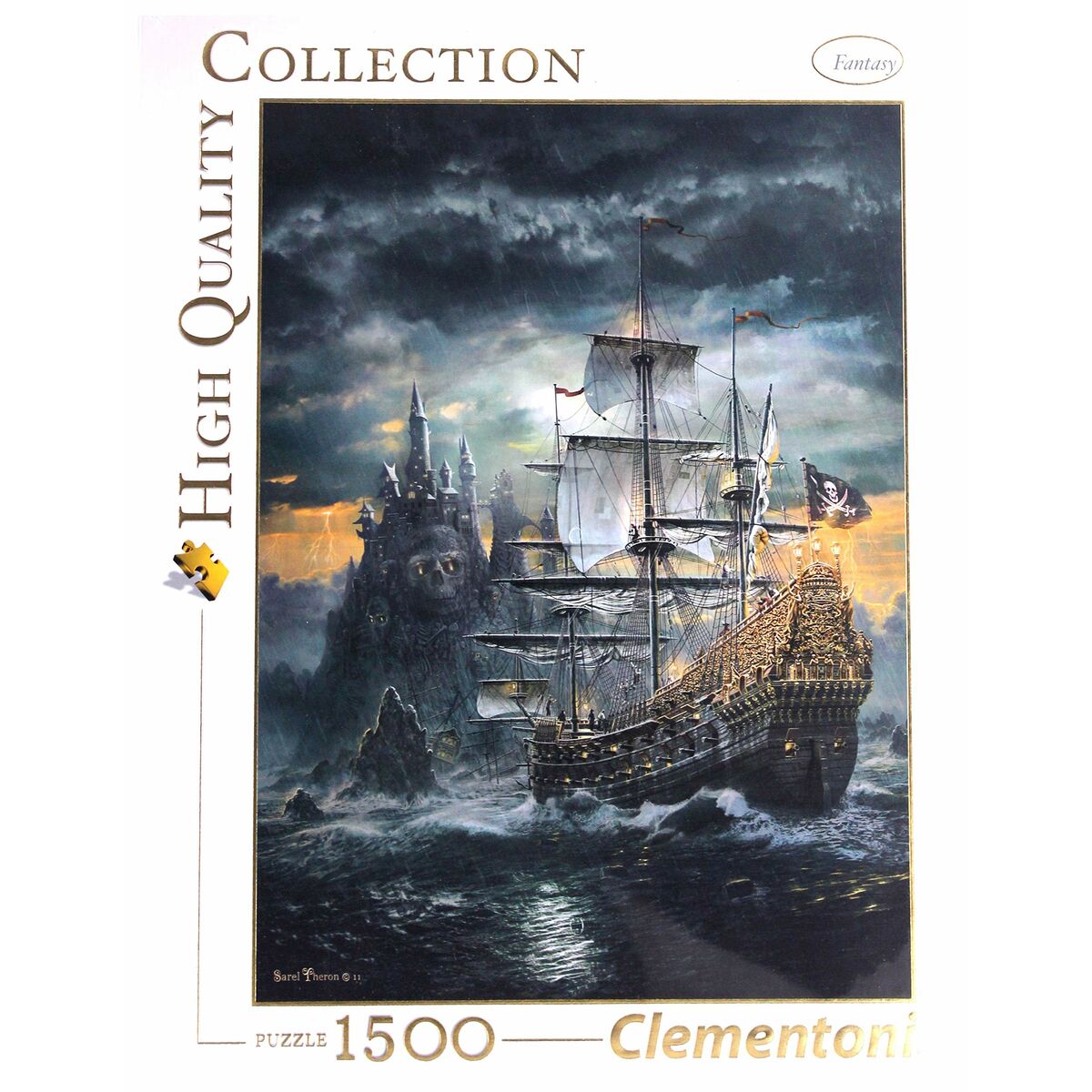Pussel Clementoni The Pirate Ship 31682.3 59 x 84 cm 1500 Delar - 4